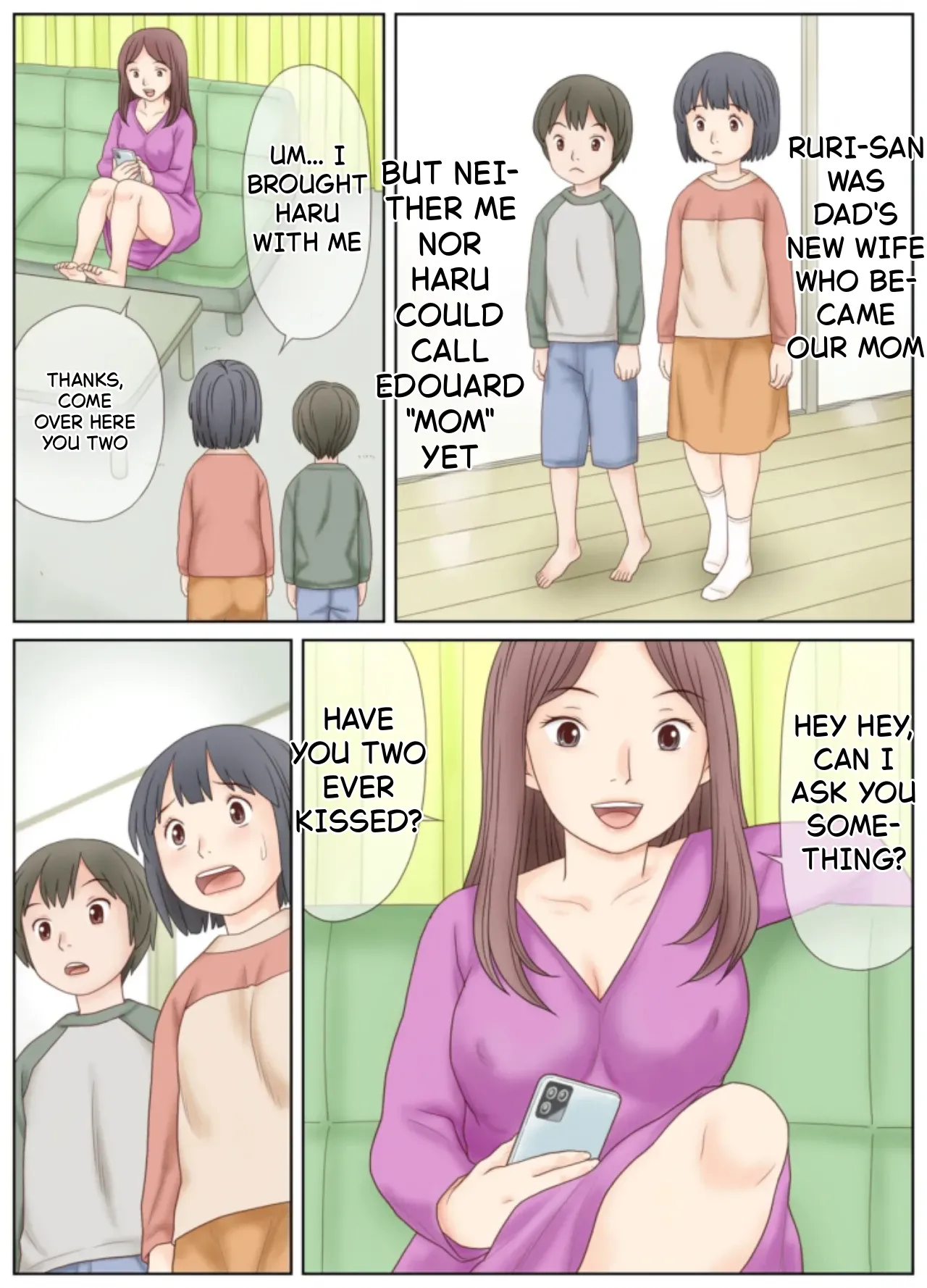 HOW MY STEPMOM TRAINED MY SIS- TER AND I TO HAVE SEX TOGETHER page 4 full