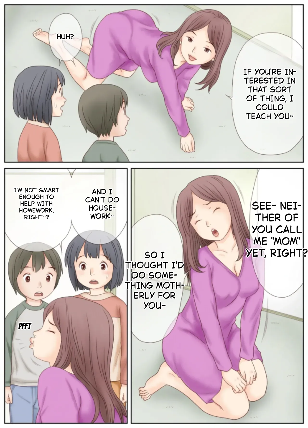 HOW MY STEPMOM TRAINED MY SIS- TER AND I TO HAVE SEX TOGETHER page 6 full