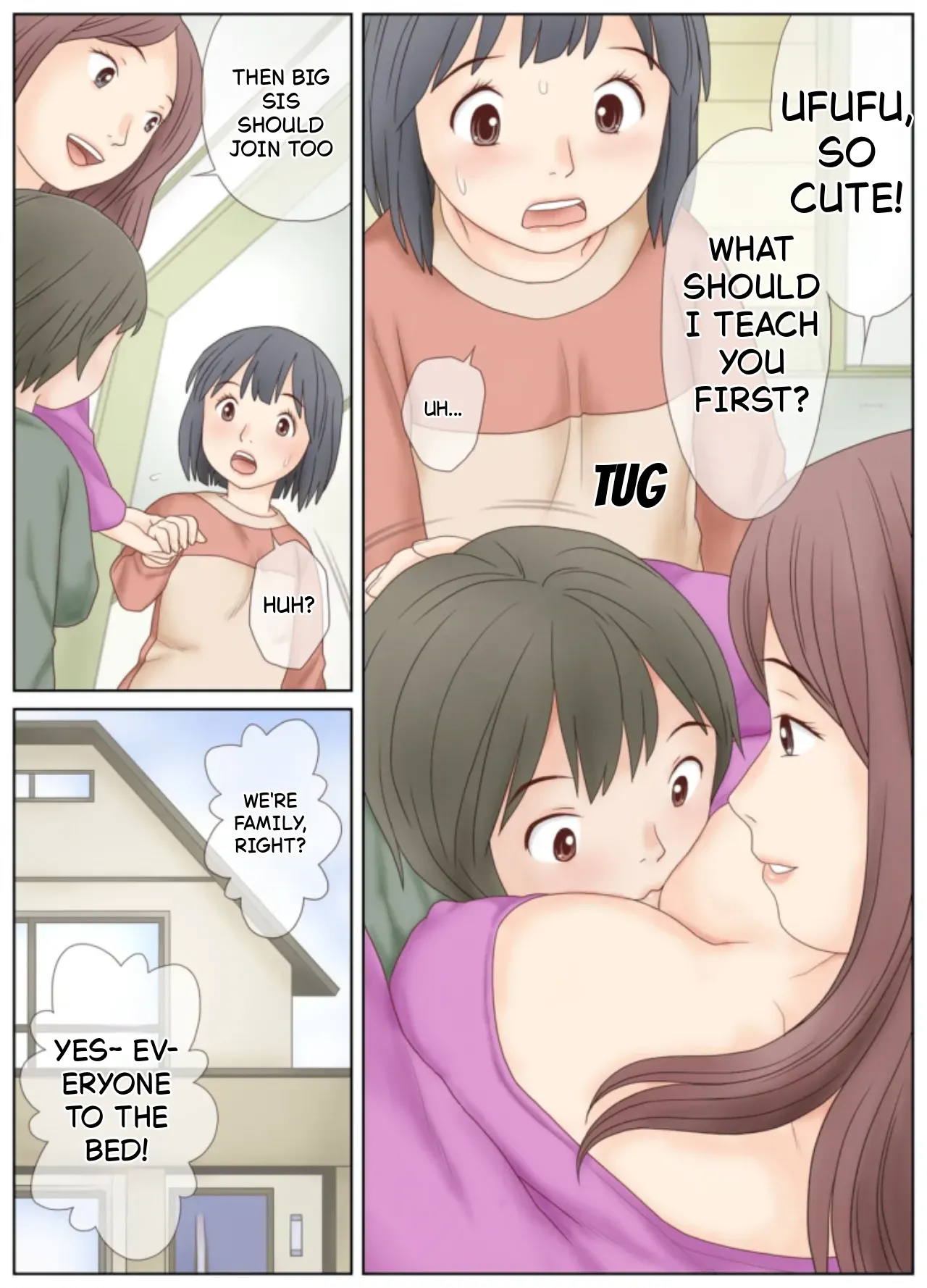 HOW MY STEPMOM TRAINED MY SIS- TER AND I TO HAVE SEX TOGETHER page 8 full