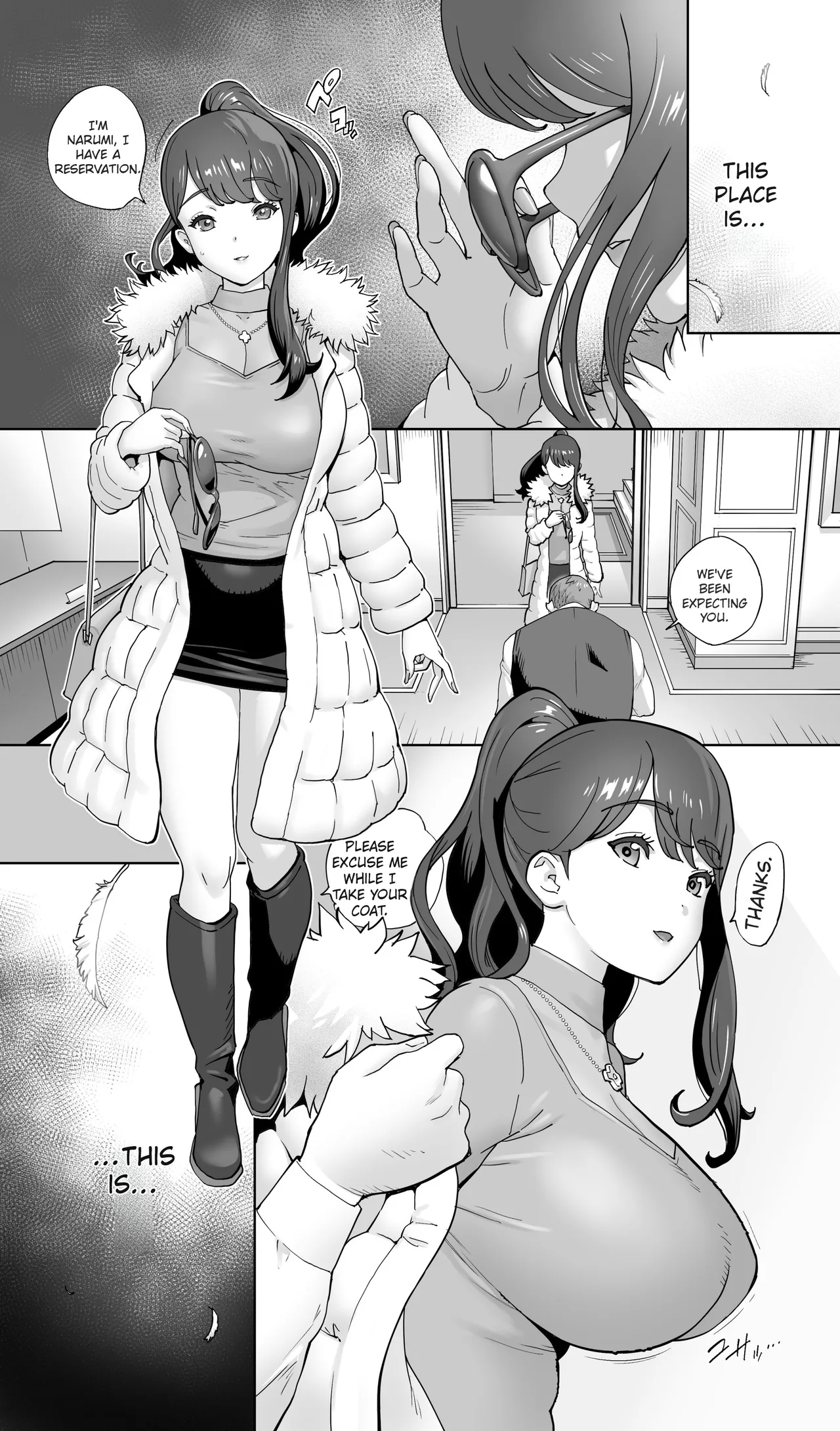 Iki Jigoku Refle ni Tokeru Otto Tanshinfunin Hitozuma Inmou Ari page 4 full