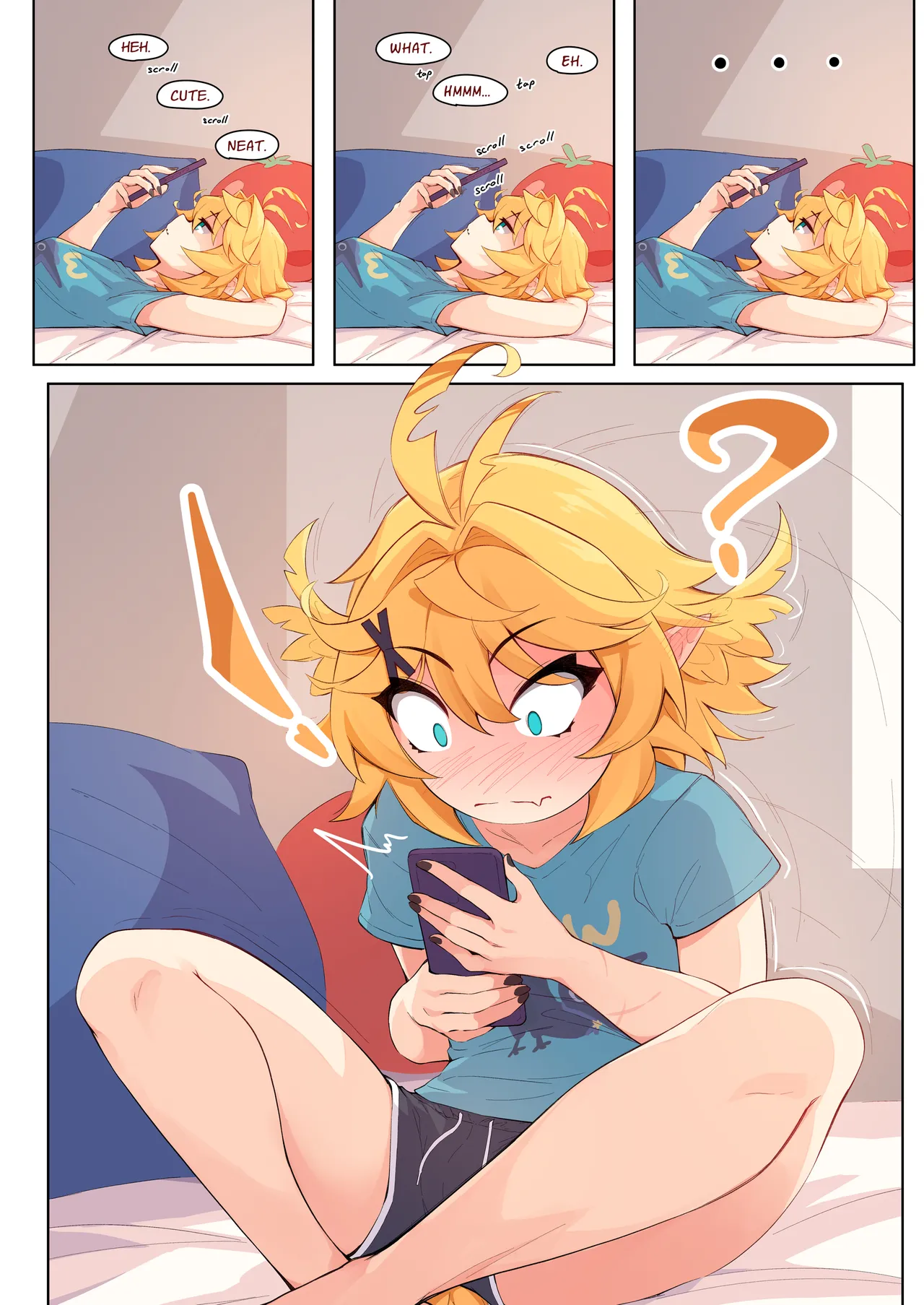 My GF  caught me jerking off and now she's bouncing on it CRAZY STYLE page 4 full