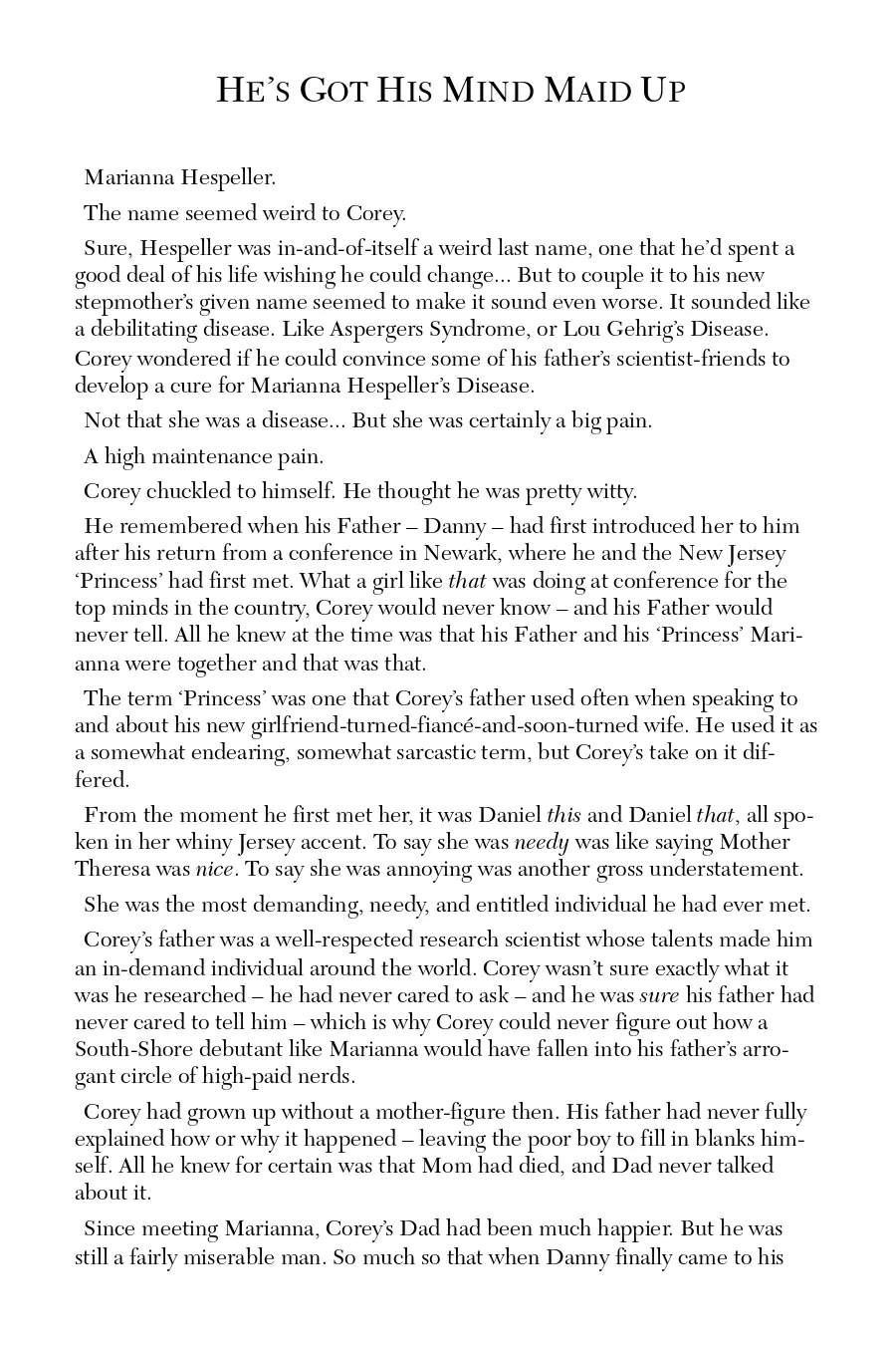 He's Got His Mind Maid Up James J. Craft page 3 full