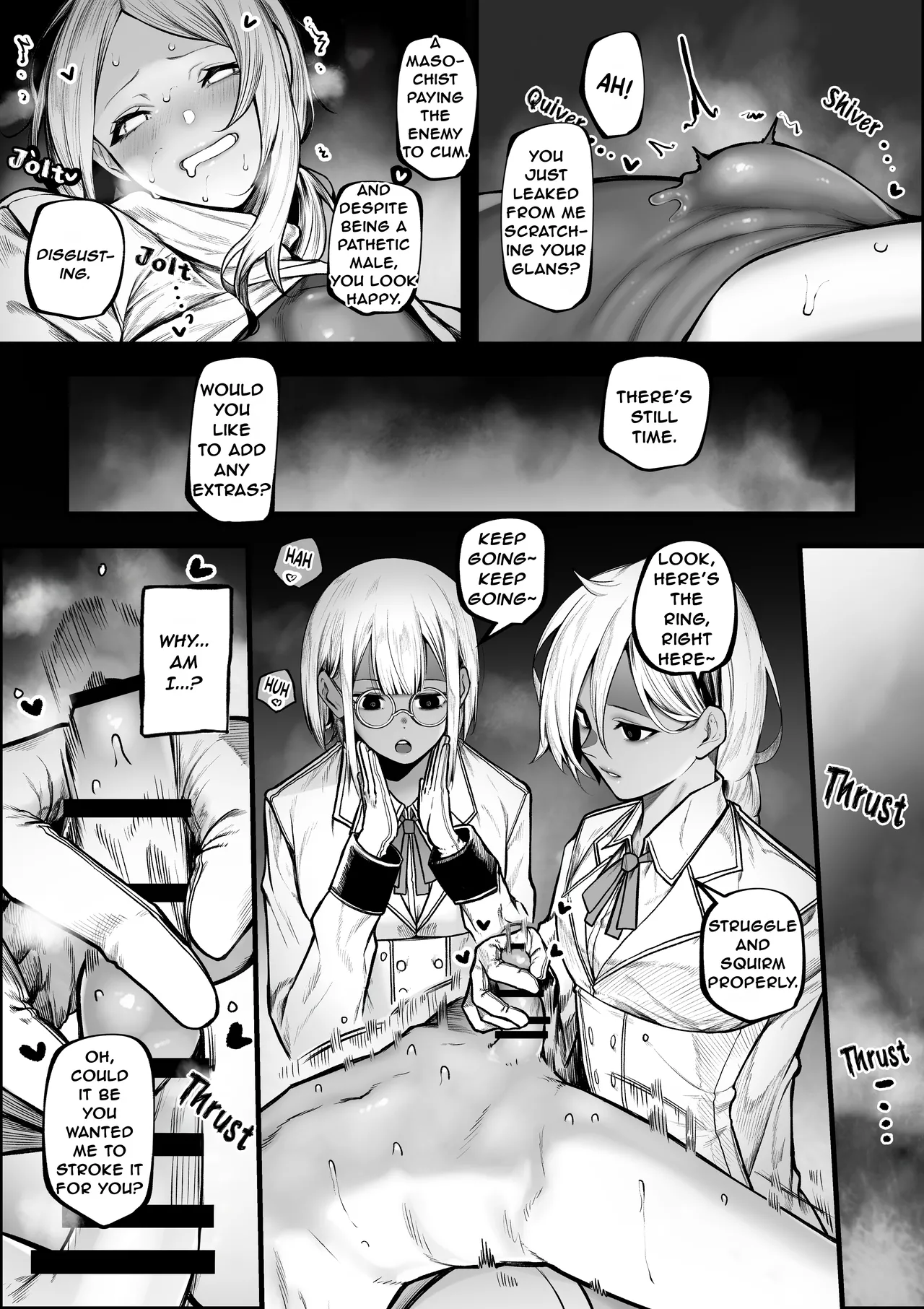 Warui Omise de Okane o Haratte Shasei Sasete Morau Hanashi | The Story of Paying at a Shady Shop to Be Allowed to Cum page 9 full