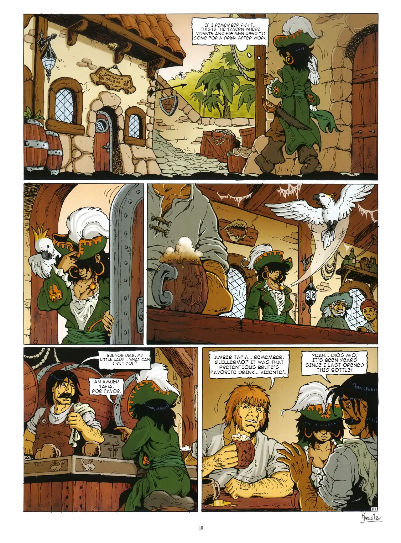 Dread Mac Farlane #5: Sea Lion page 9 full