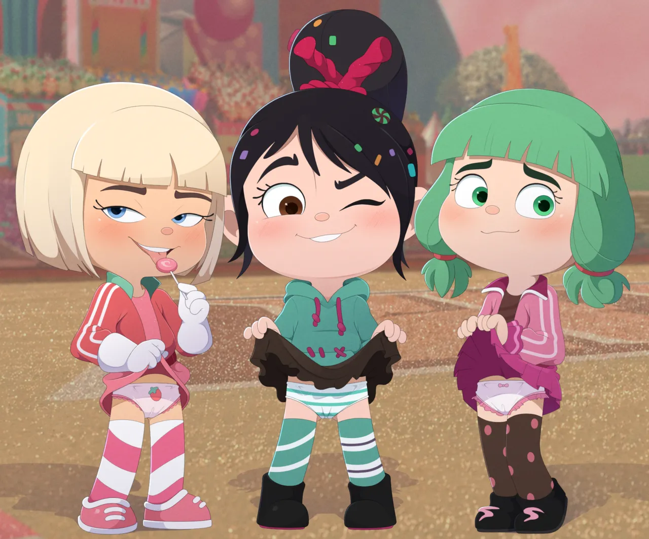 Vanellope Von Schweetz  Part 2 page 6 full