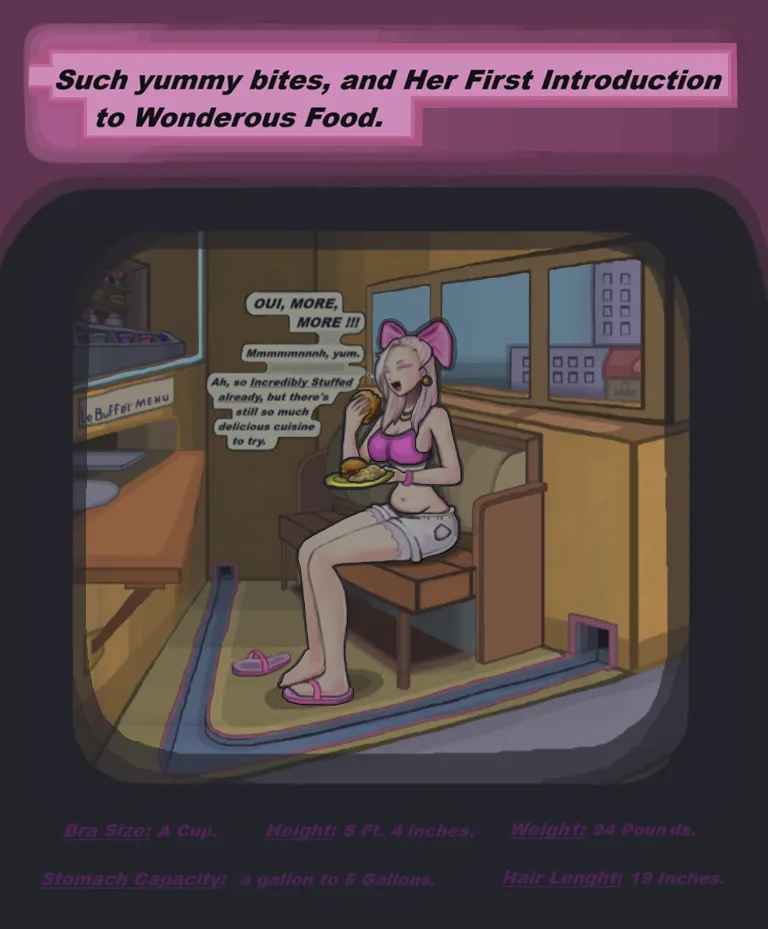 Delicious Cuisine and her growing Fat belly. page 3 full