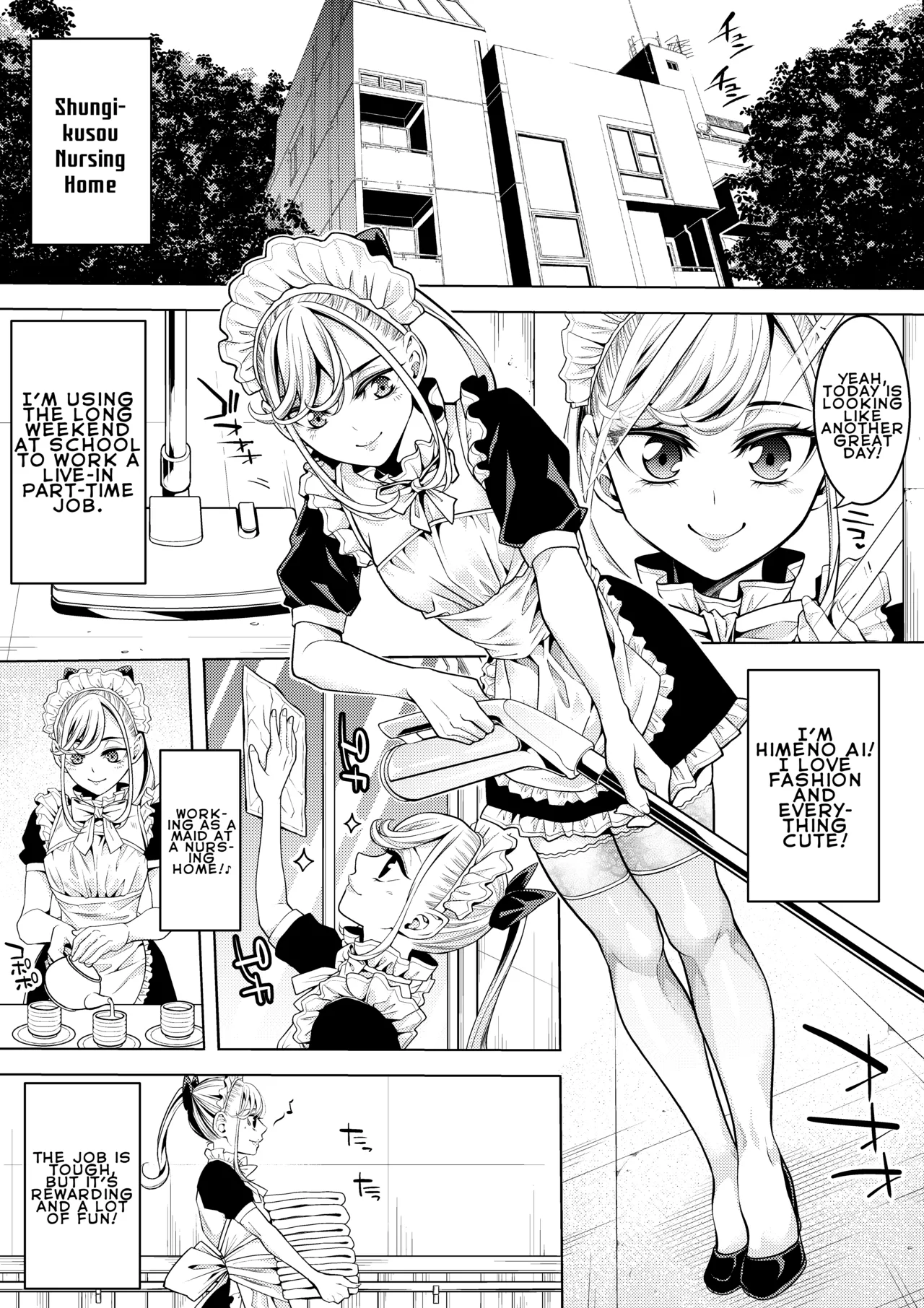 Otokonoko Maid Roujin Home de Soap no Maki | Femboy Maid: The Soapland Chapter at the Nursing Home page 2 full