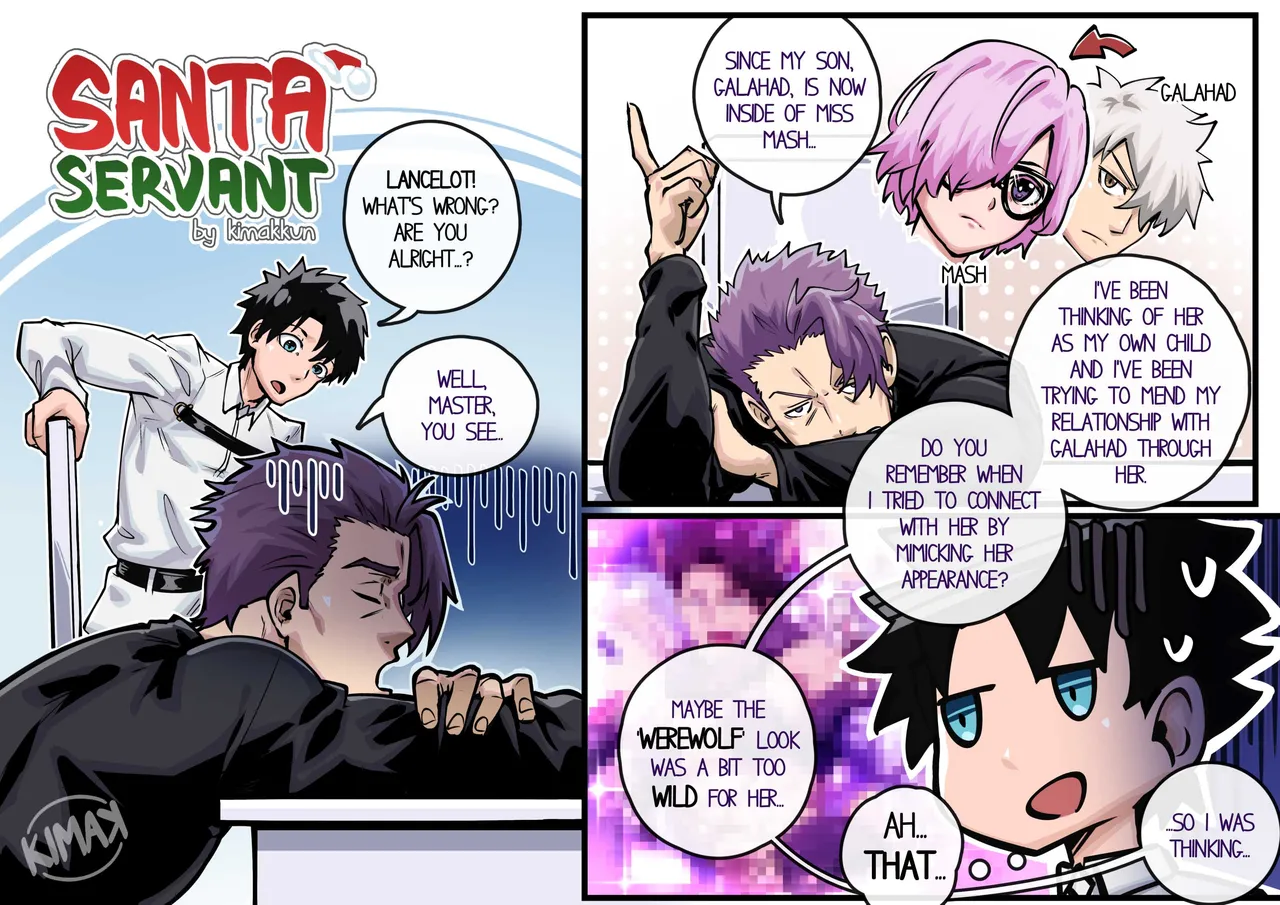 Santa Servant page 1 full
