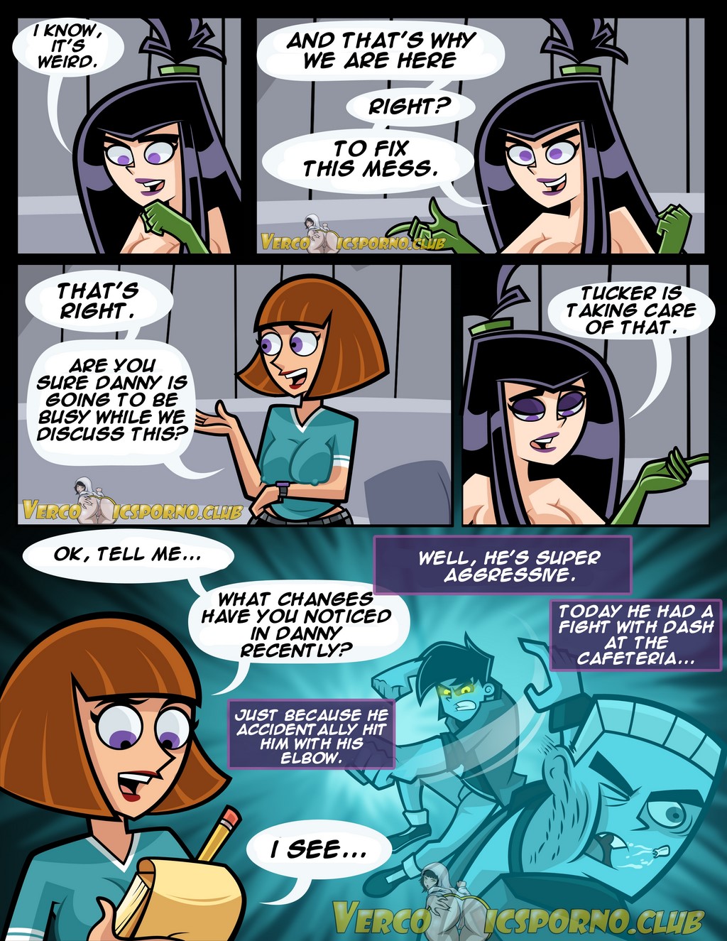 Danny Phantom: Ghost Puberty Full page 4 full