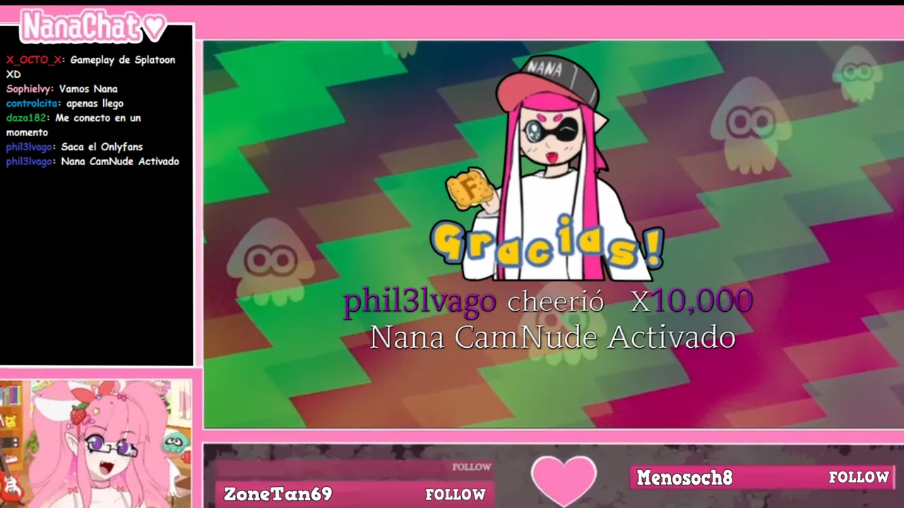 KawaiiNanaChan Twitch page 2 full