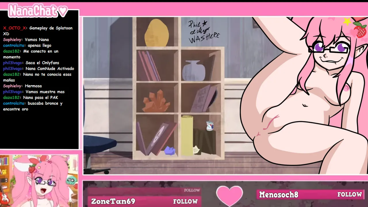 KawaiiNanaChan Twitch page 9 full