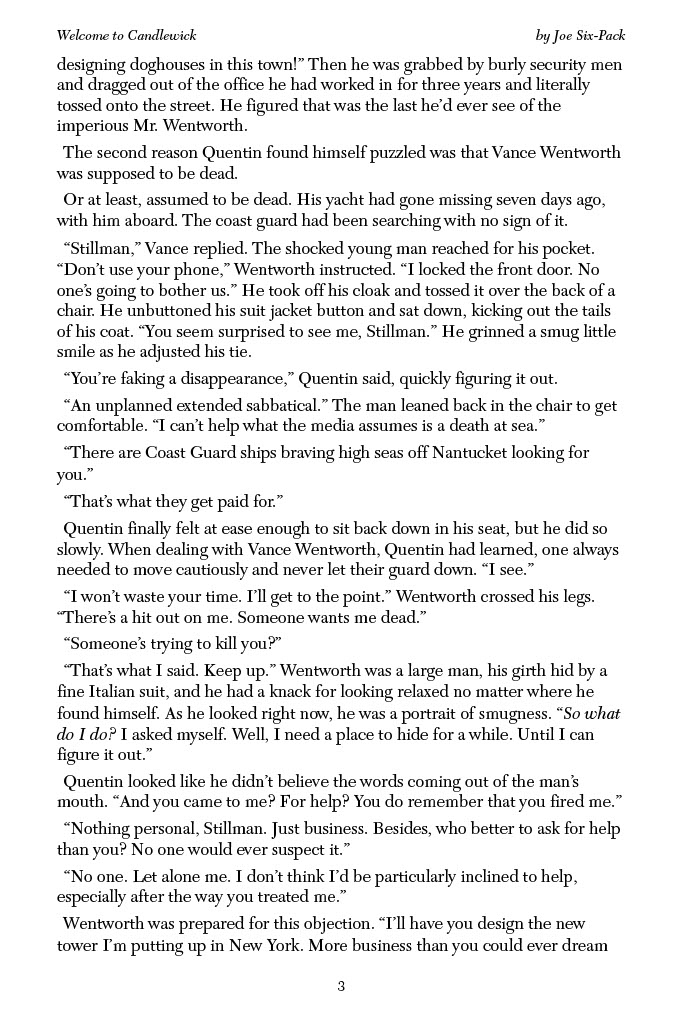 welcome to candlewick joe six-pack page 6 full