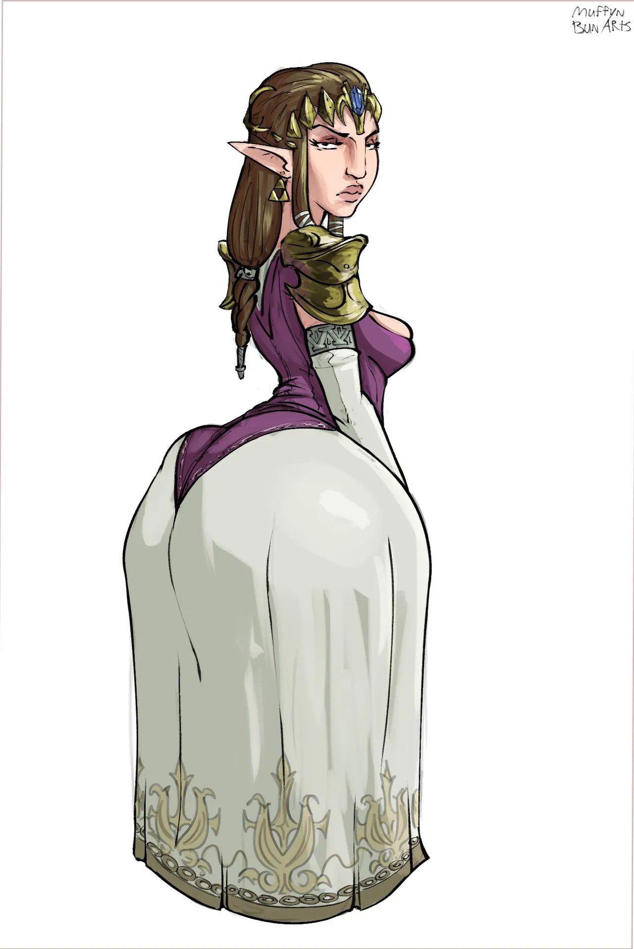 what if Zelda had a gigantic dumptruck ass? 😋 page 1 full
