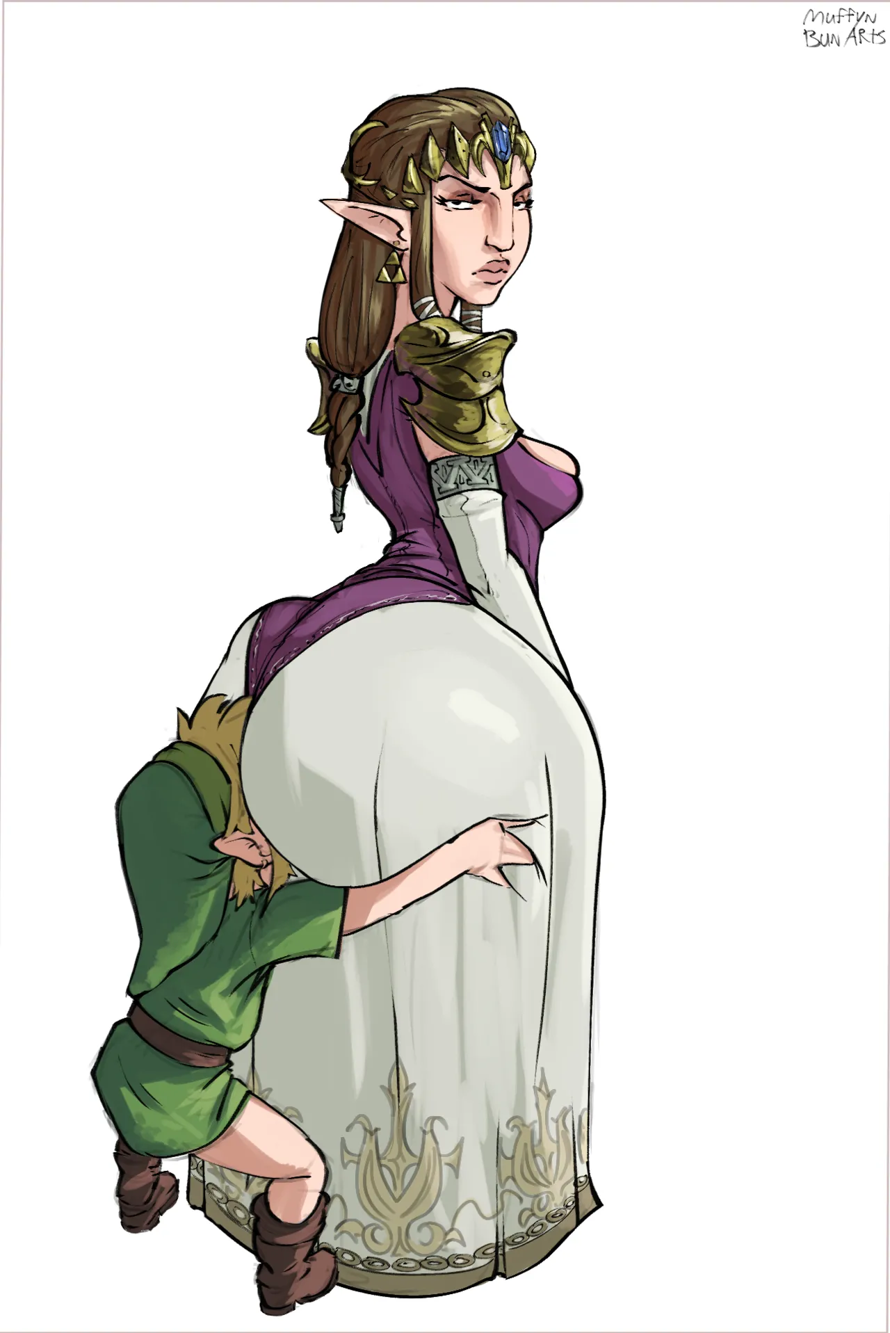 what if Zelda had a gigantic dumptruck ass? 😋 page 2 full