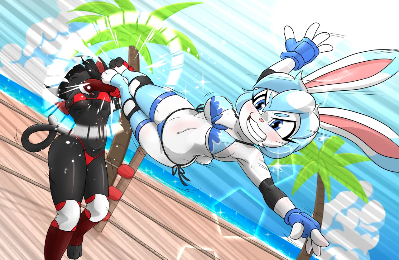 Beach Fight page 2 full