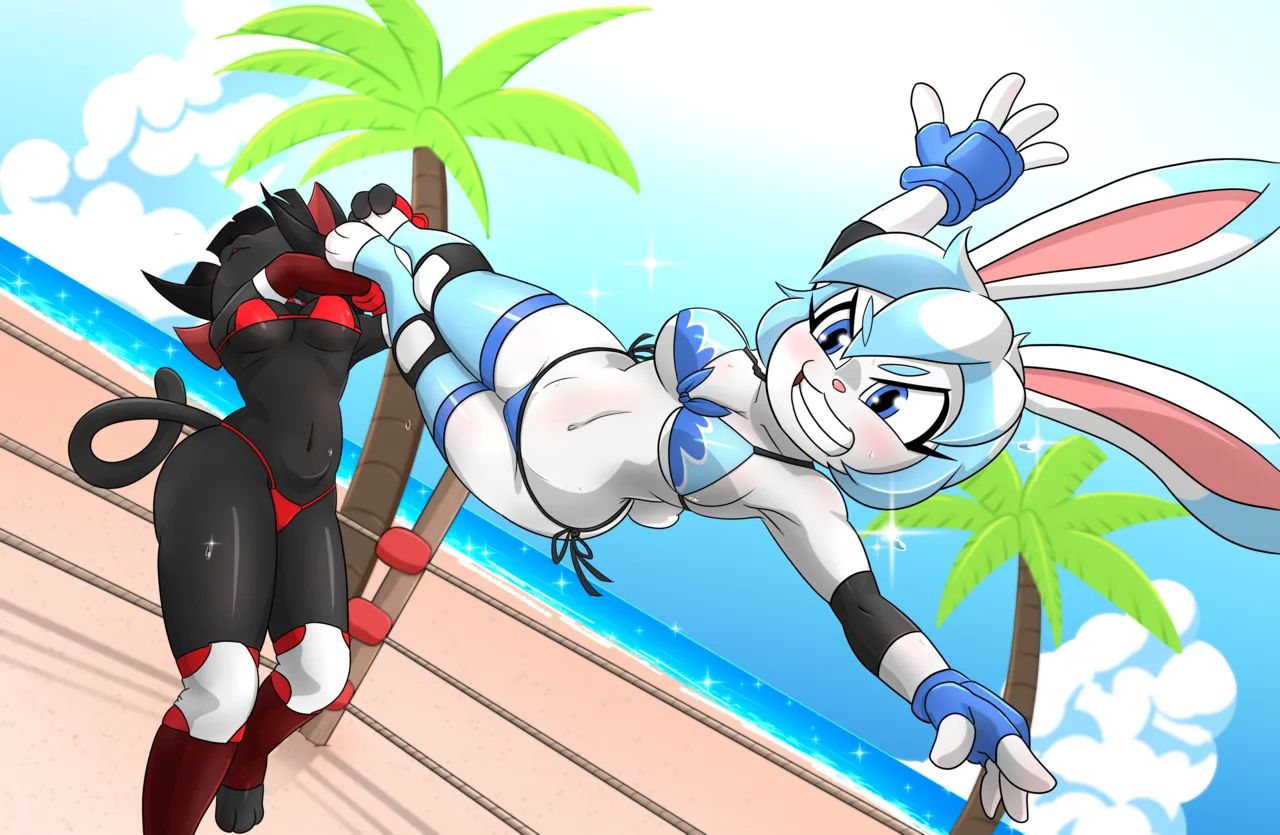Beach Fight page 8 full