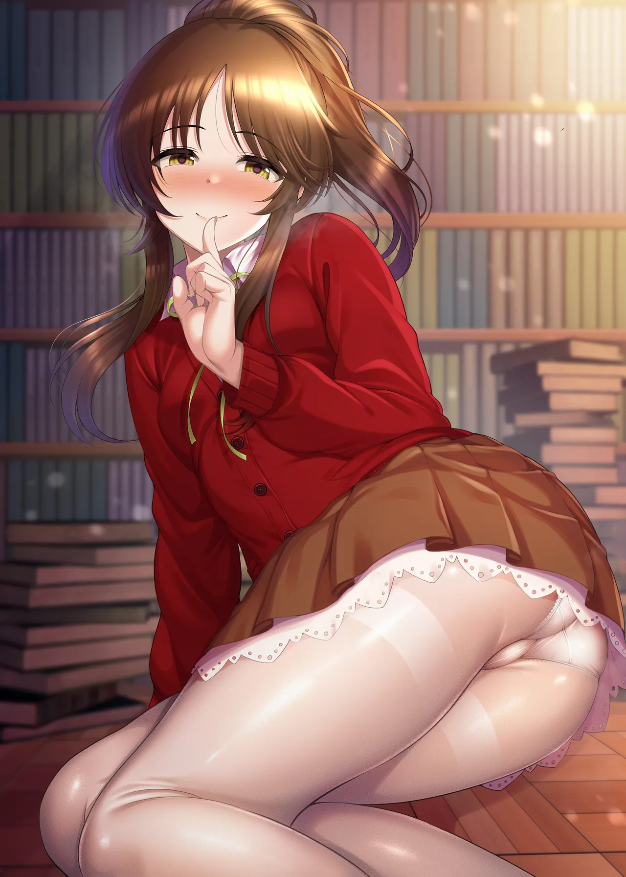 白タイツ藍子のお誘いに乗ってえっち page 7 full