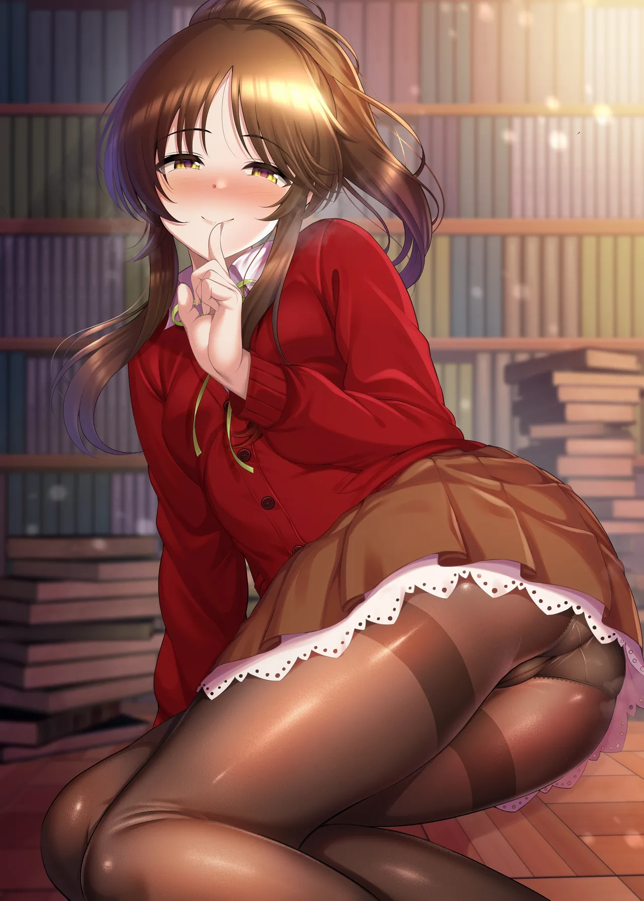 白タイツ藍子のお誘いに乗ってえっち page 8 full