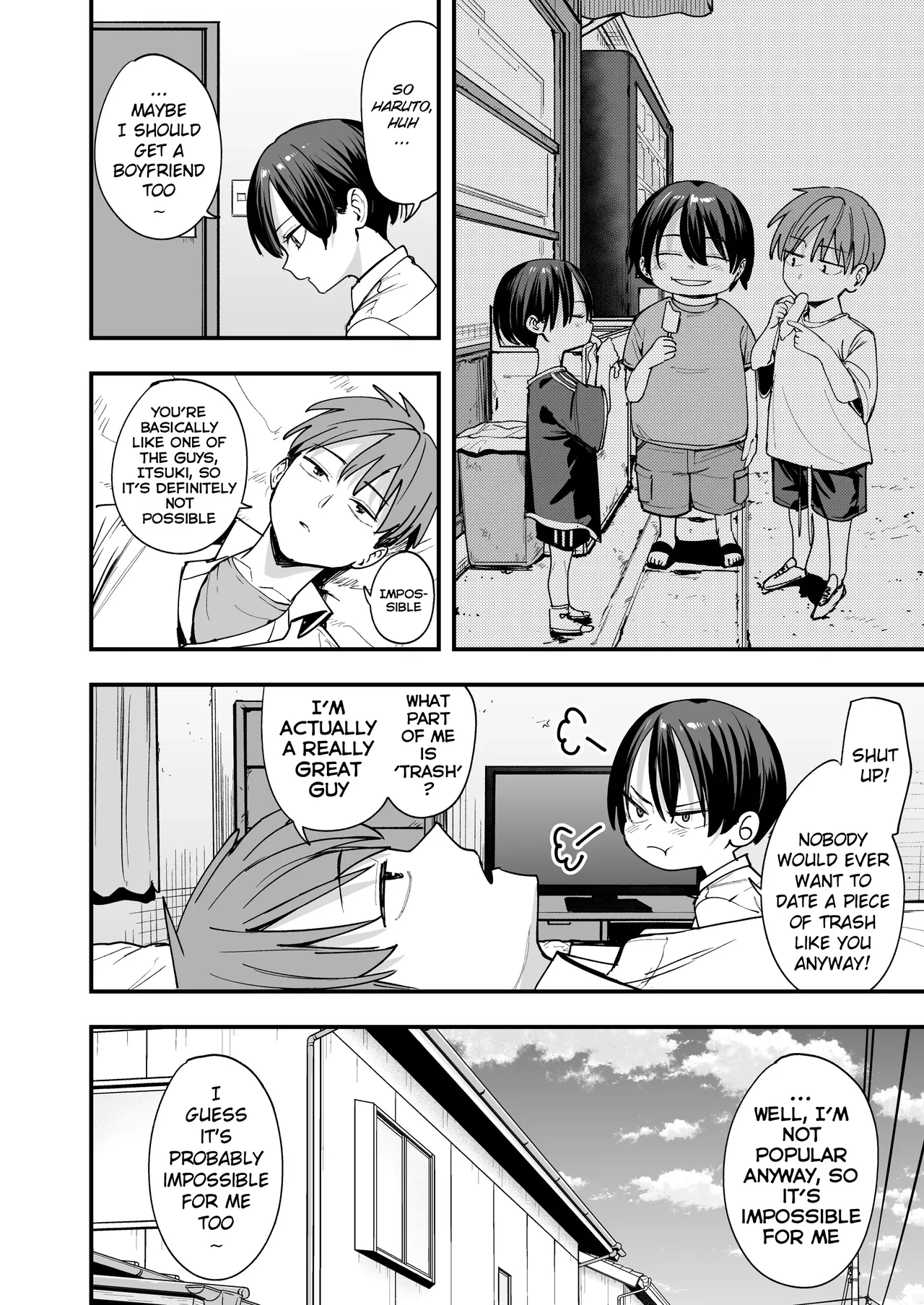 Having Sex on the Day I Start Dating my Tomboyish Childhood Friend page 6 full