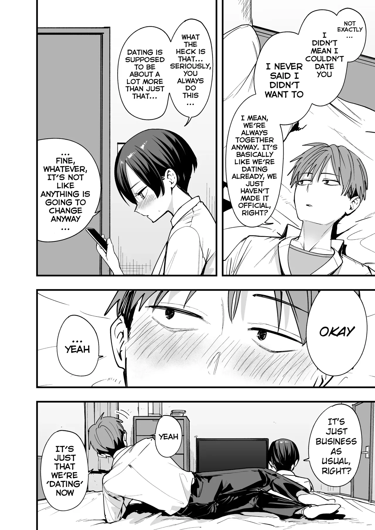 Having Sex on the Day I Start Dating my Tomboyish Childhood Friend page 8 full
