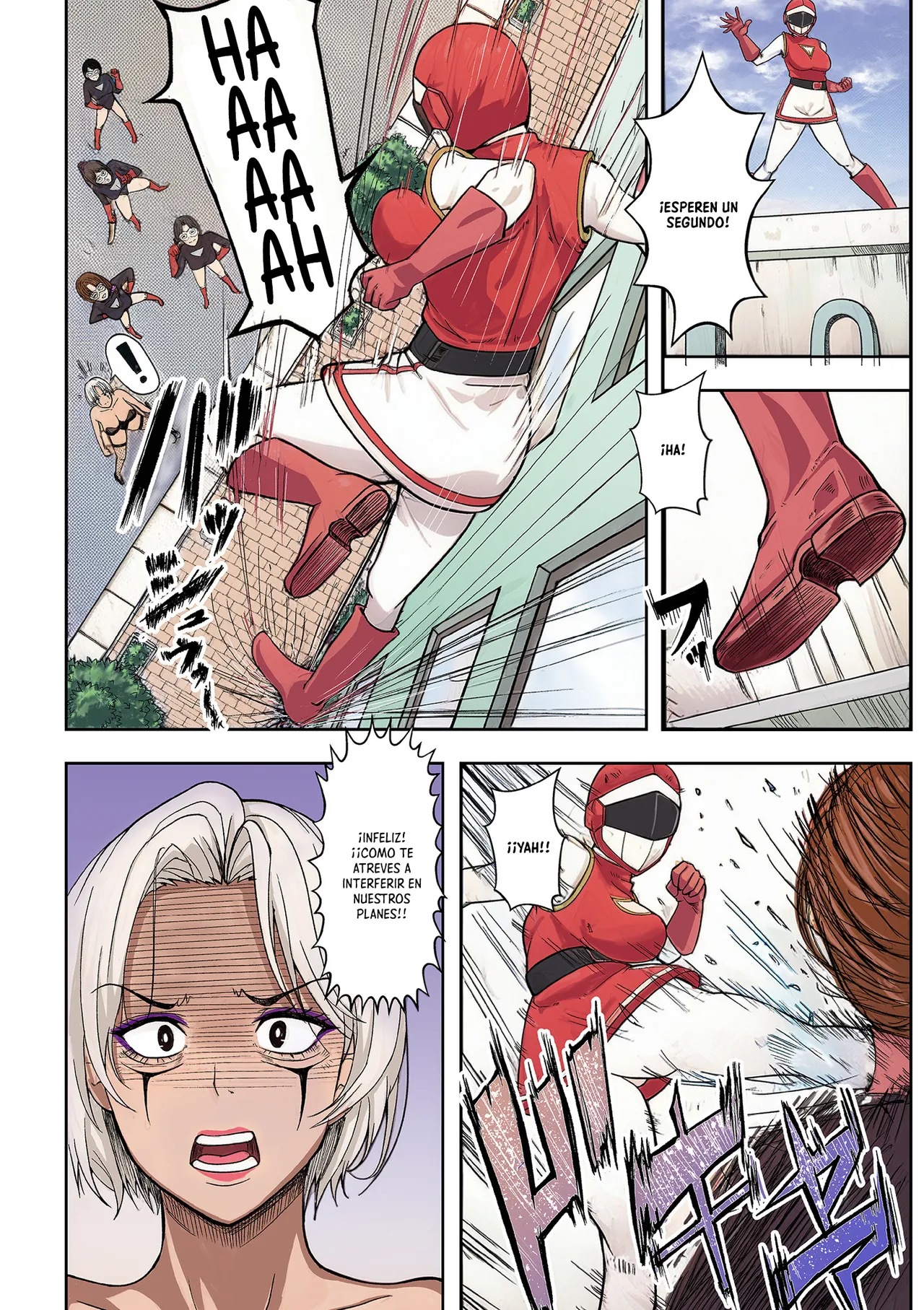 Hitozuma Sentai, Ero-Ranger! Ch. 1-5｜¡Escuadrón de Esposas, Ero-Ranger! Cap. 1-5 page 2 full