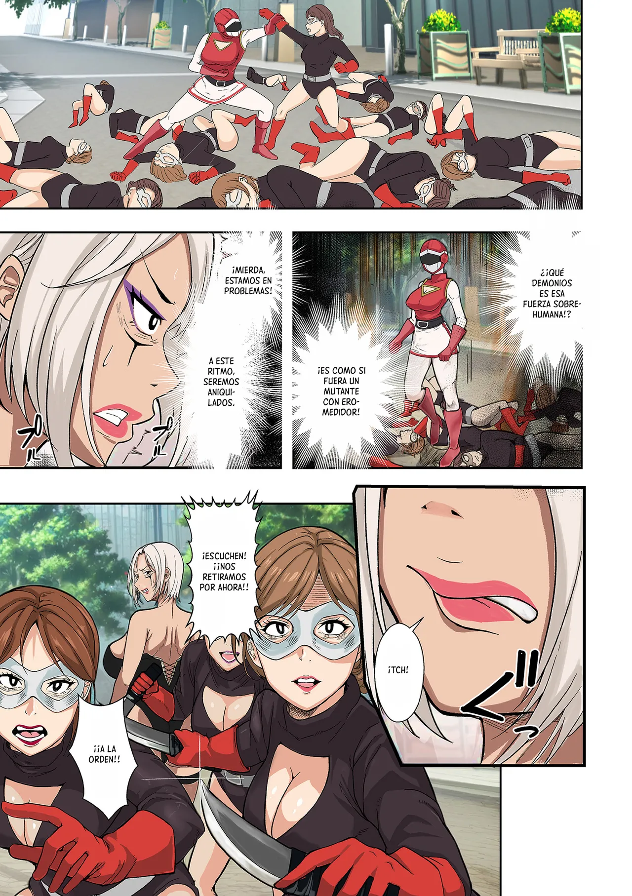 Hitozuma Sentai, Ero-Ranger! Ch. 1-5｜¡Escuadrón de Esposas, Ero-Ranger! Cap. 1-5 page 5 full
