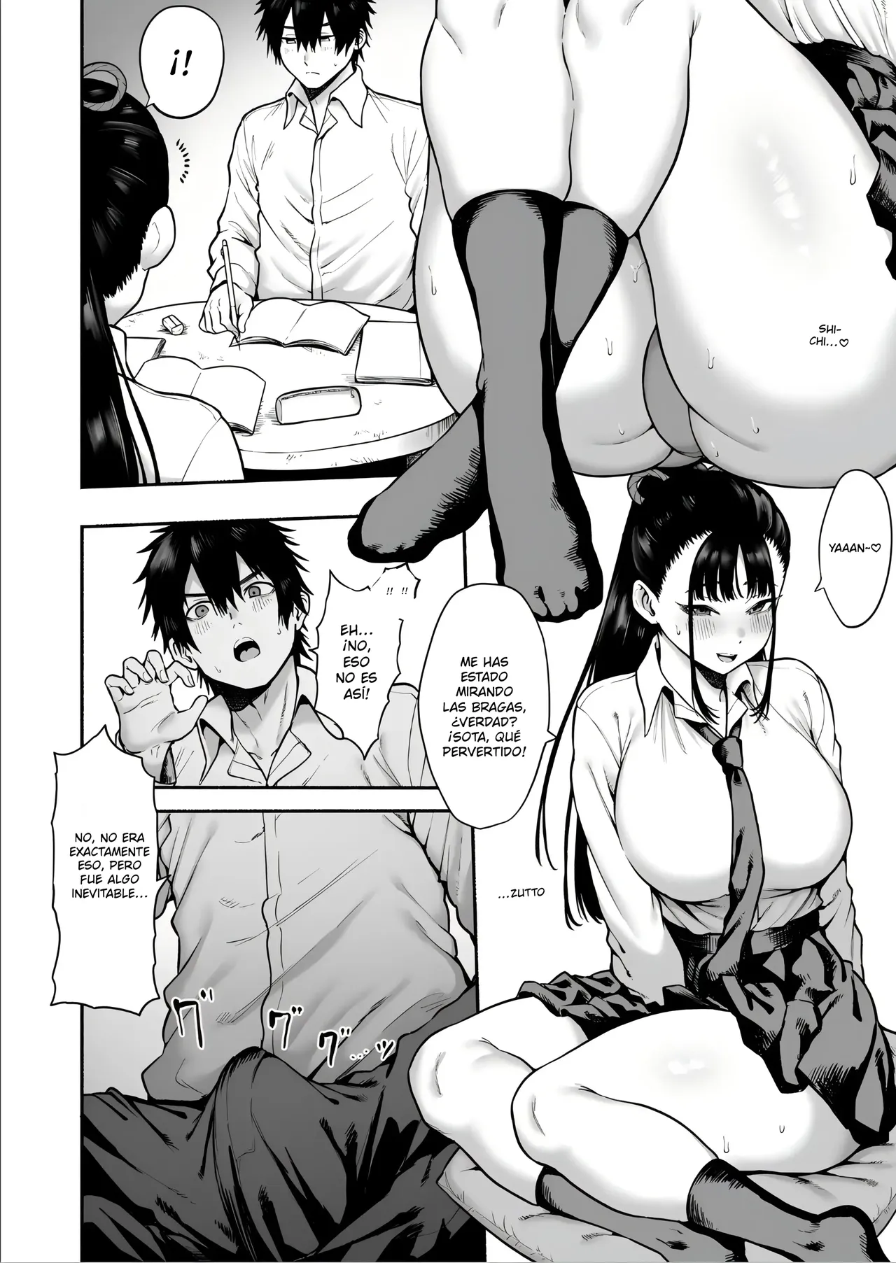 Kyonyuu Osananajimi Kanojo ni Yuuwaku sarete Icha Love Oho Ecchi suru Hanashi｜Teniendo Sexo Amoroso con Mi Novia Tetona, que También es Mi Amiga de la Infancia page 4 full