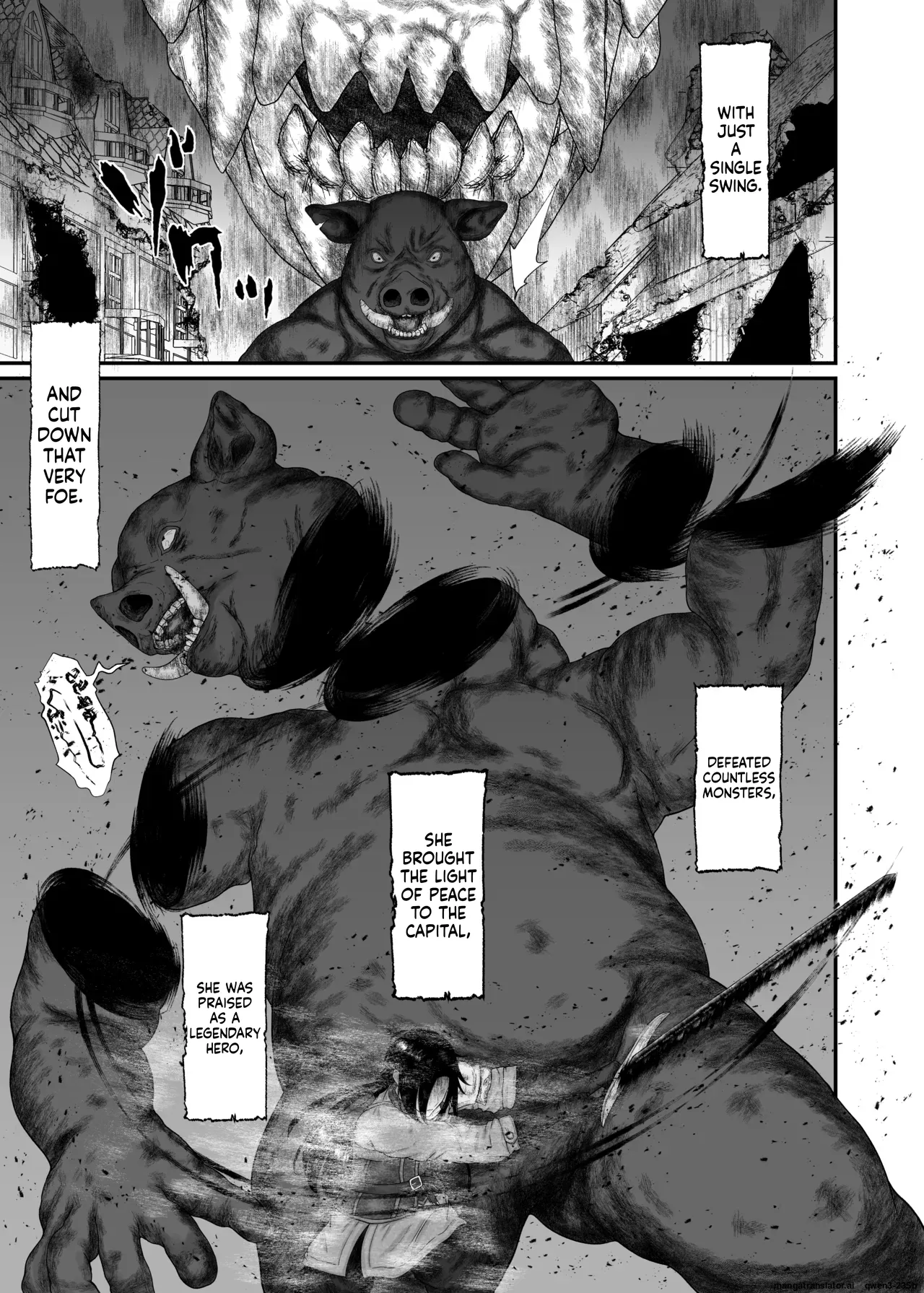 Big-Breasted Female Knight  Gets Fucked by Her Shitty Disciple page 6 full