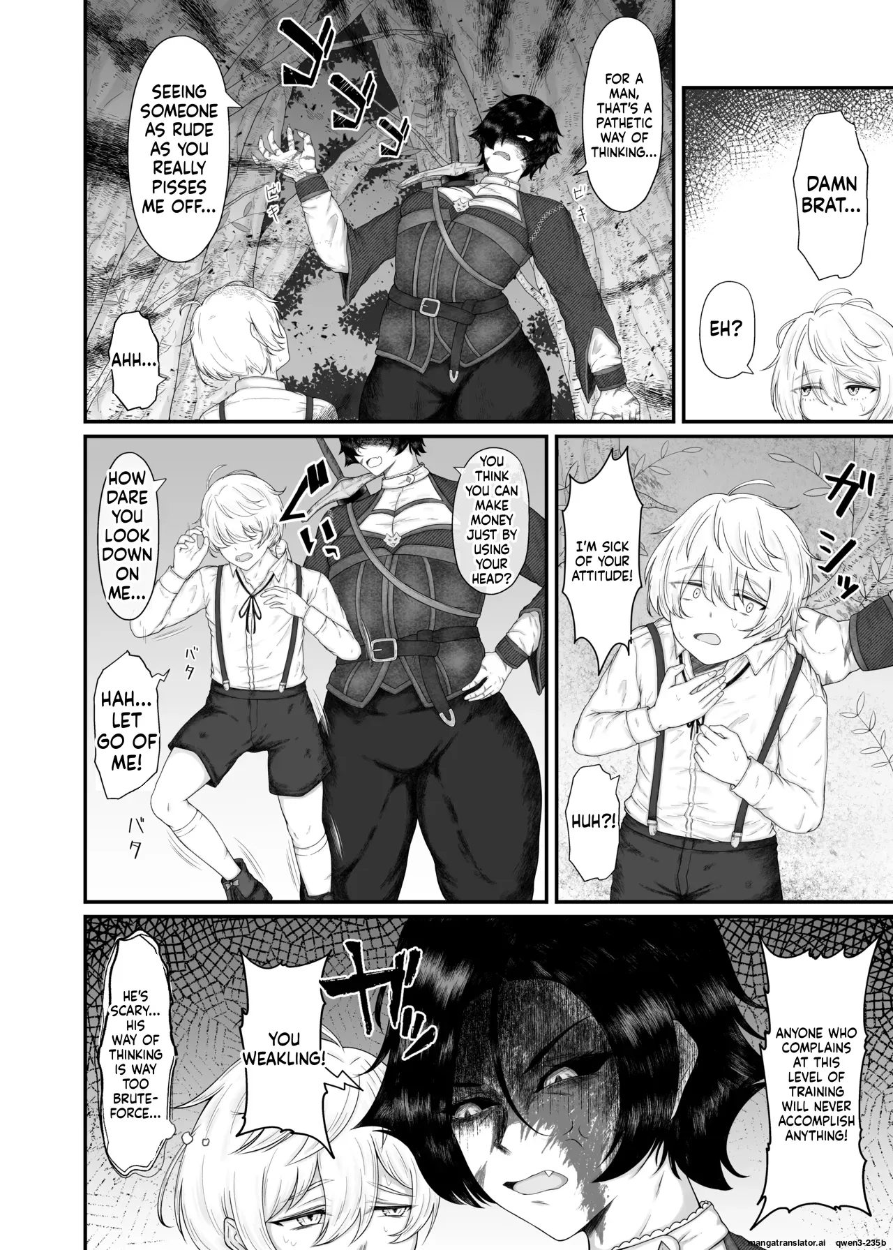 Big-Breasted Female Knight  Gets Fucked by Her Shitty Disciple page 9 full