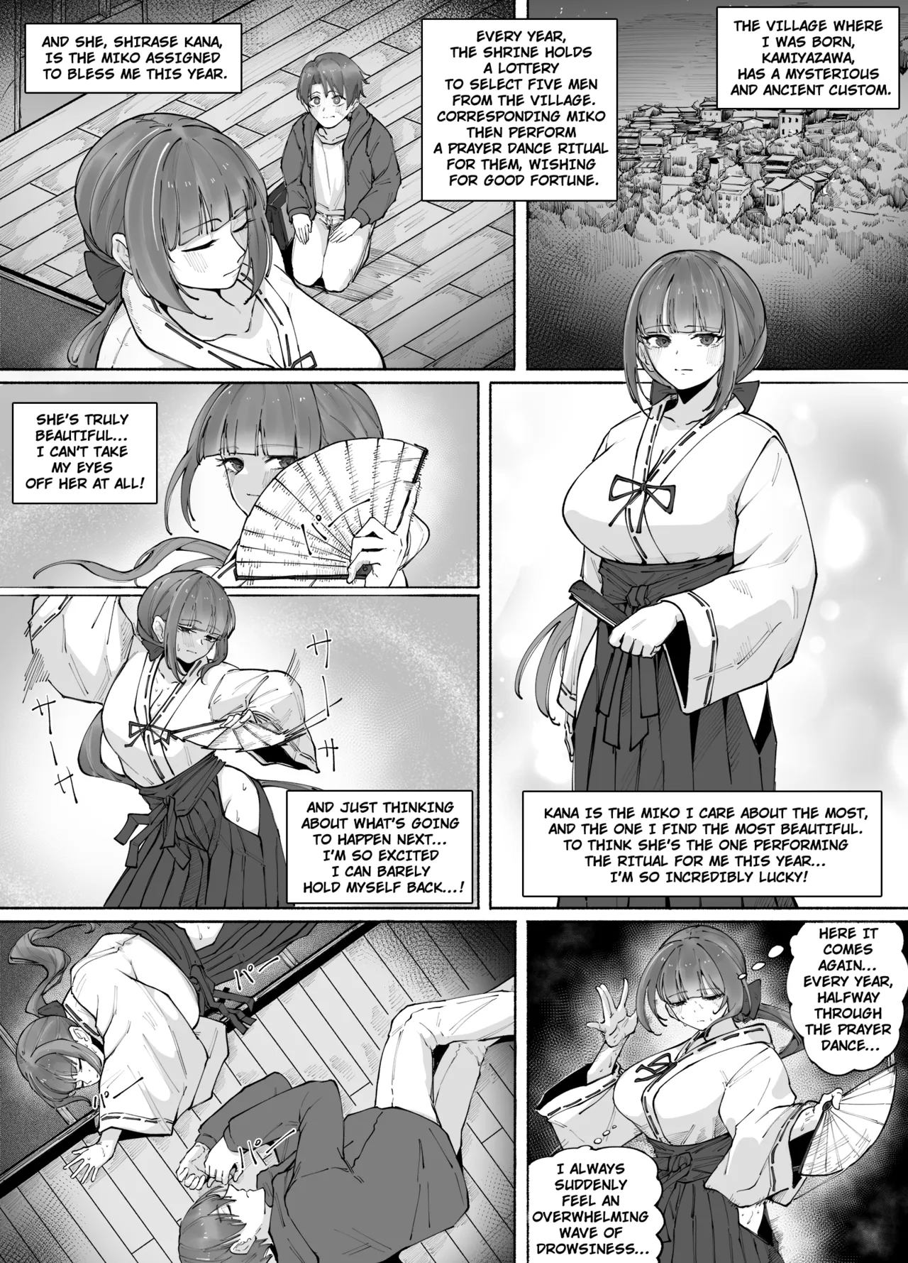 The Night of the Possessed Miko page 2 full