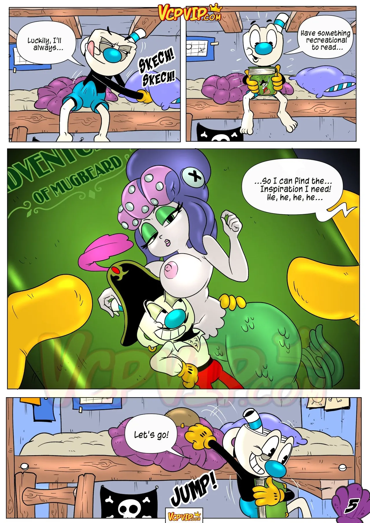 The Cuphead Show 2: The Shanty of Booty and sea-men【VCPVIP.COM】 page 6 full