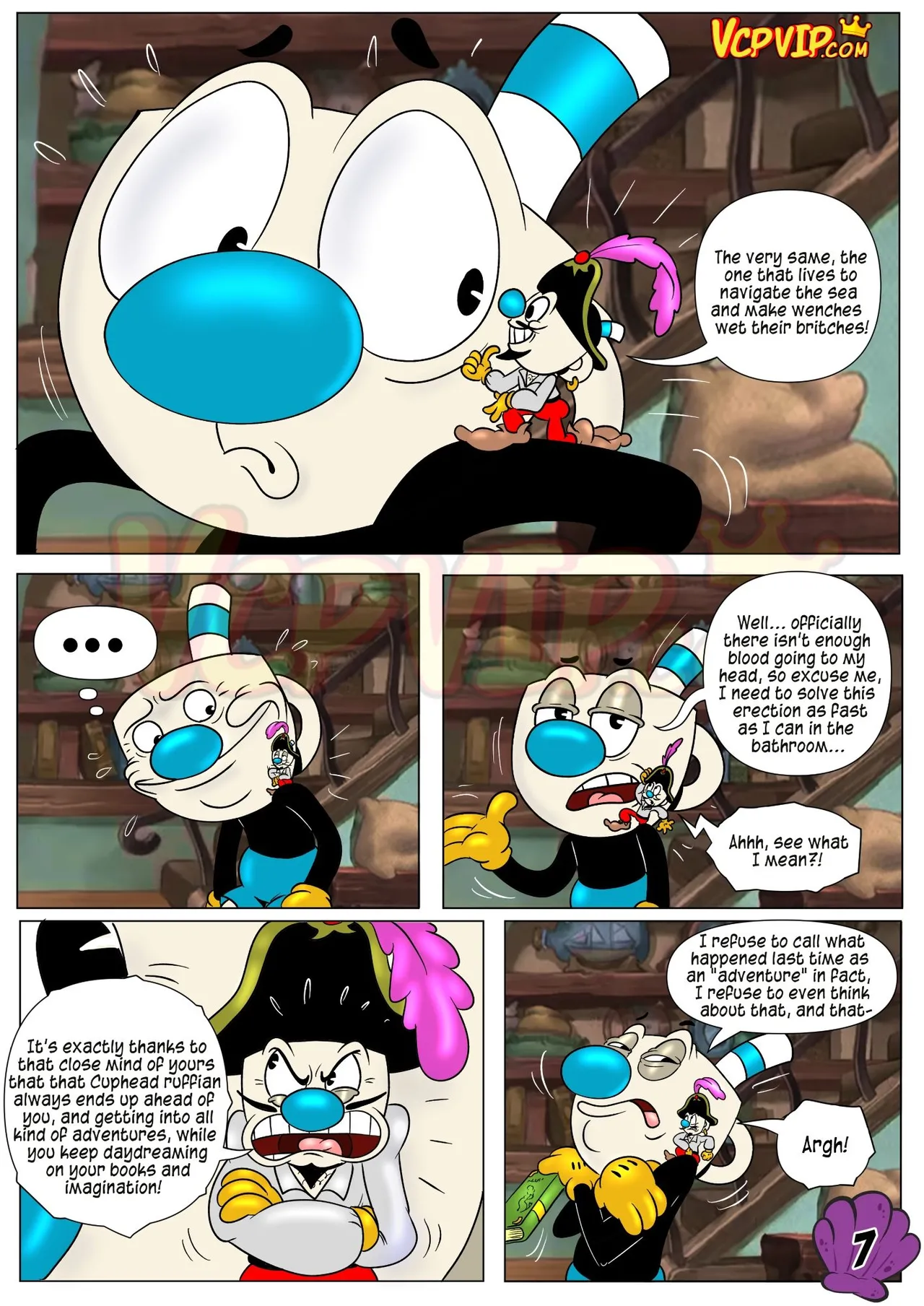 The Cuphead Show 2: The Shanty of Booty and sea-men【VCPVIP.COM】 page 8 full