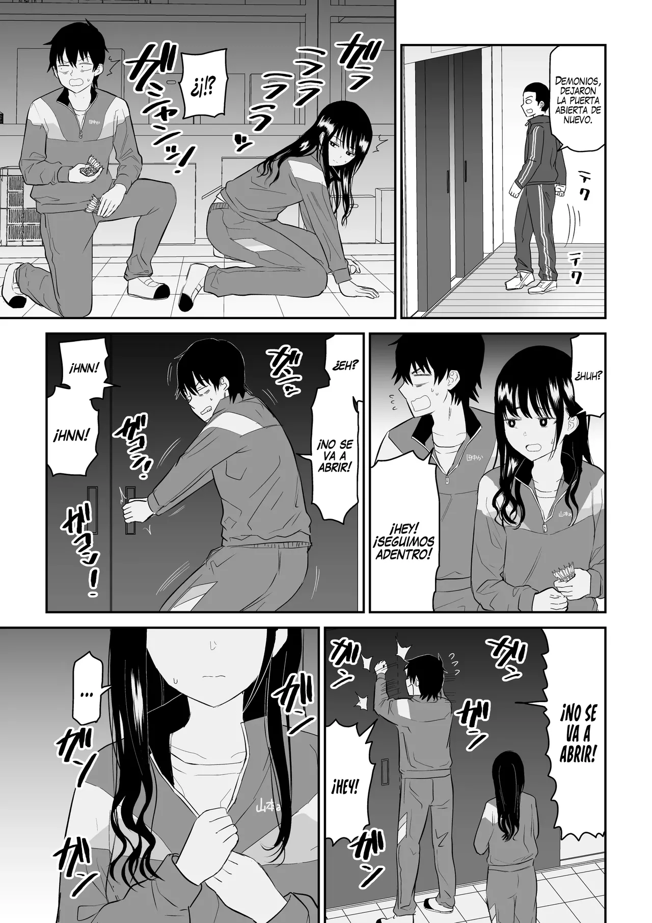 Encerrados en el almacén del gimnasio, Sexo cosquilleante con una estudiante kuudere page 7 full