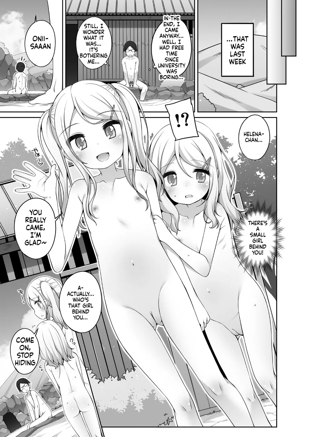 Kodomo Onsen - Sara &amp; Herena-chan no Baai - page 9 full