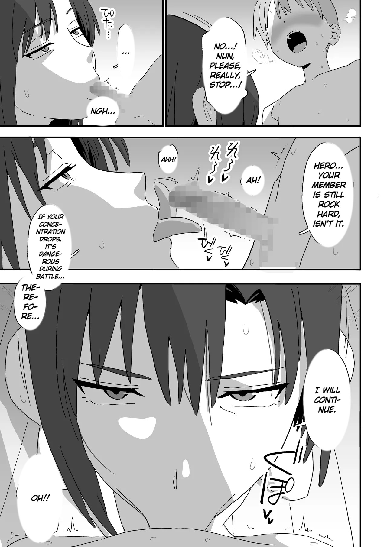 The Story of How a Cool Monk Lady Makes Me Ejaculate Every Day page 3 full