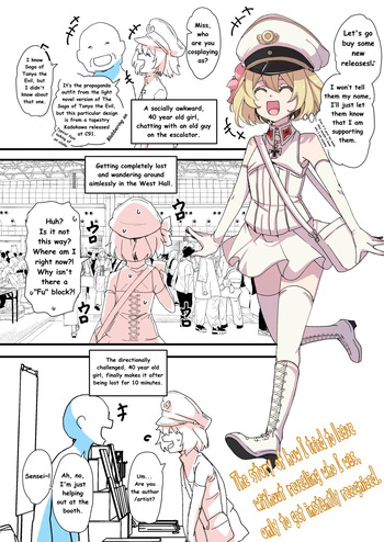 memories from Day 2 of the Comiket english Mister Television cover