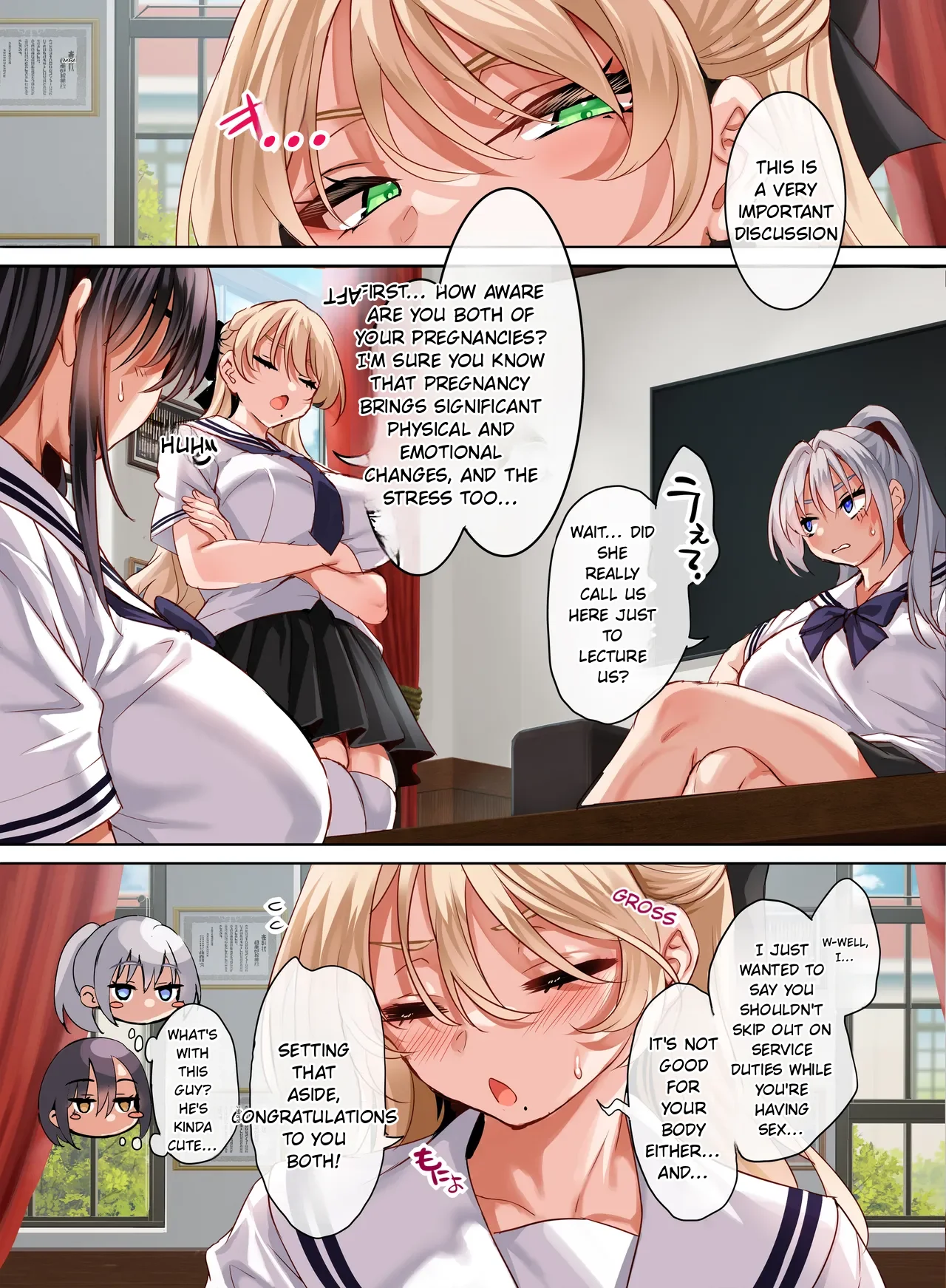 Jogakkou de Otoko Hitori na node Kousoku de Seiyoku no Hakeguchi ni Sareru Nichijou 5-Jigenme  MTL page 4 full