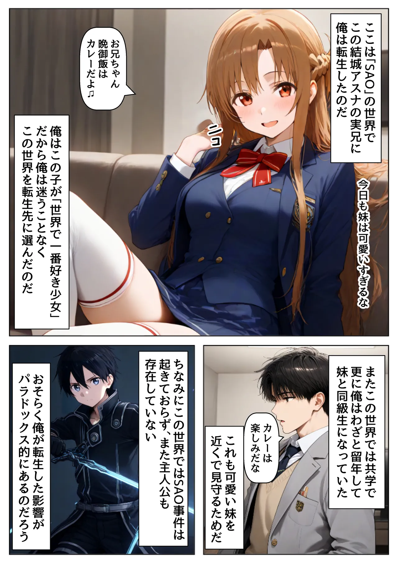 I Become the Older Brother of My Beloved Yuki Asu*  ~Reincarnated as an Older Brother~ page 3 full
