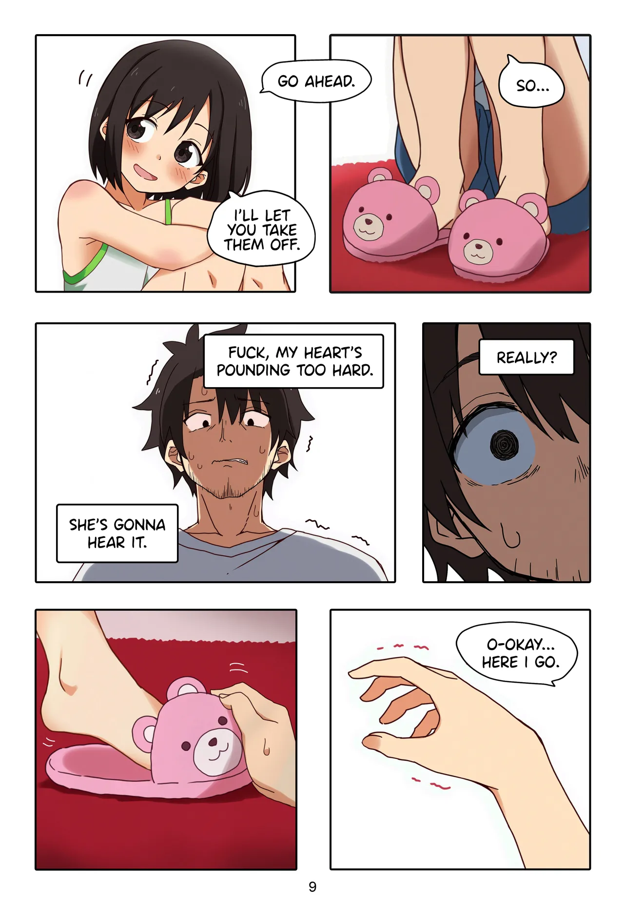 My sister´s perfect feet  Complete page 10 full
