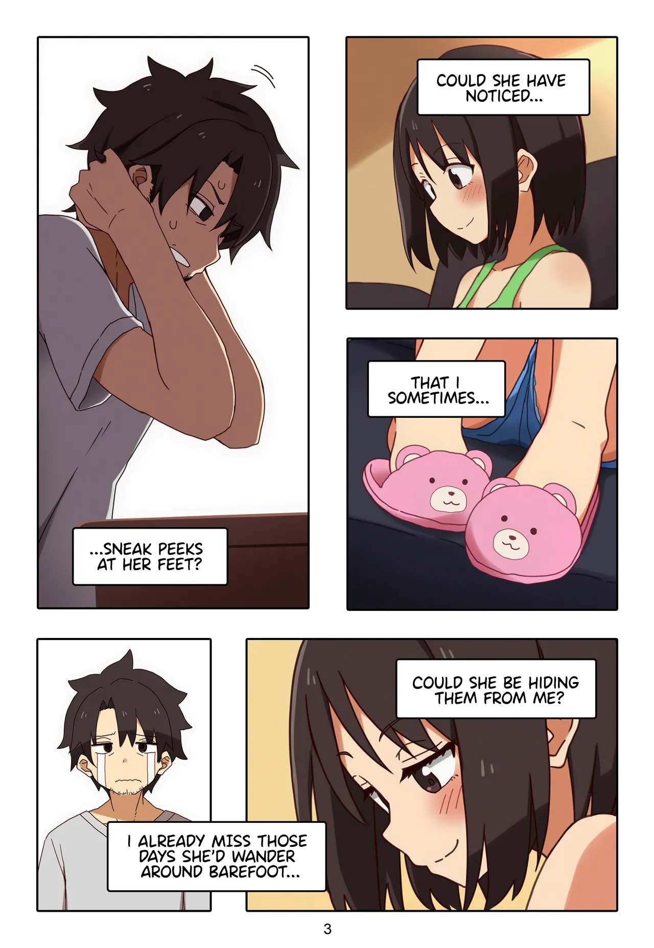 My sister´s perfect feet  Complete page 4 full