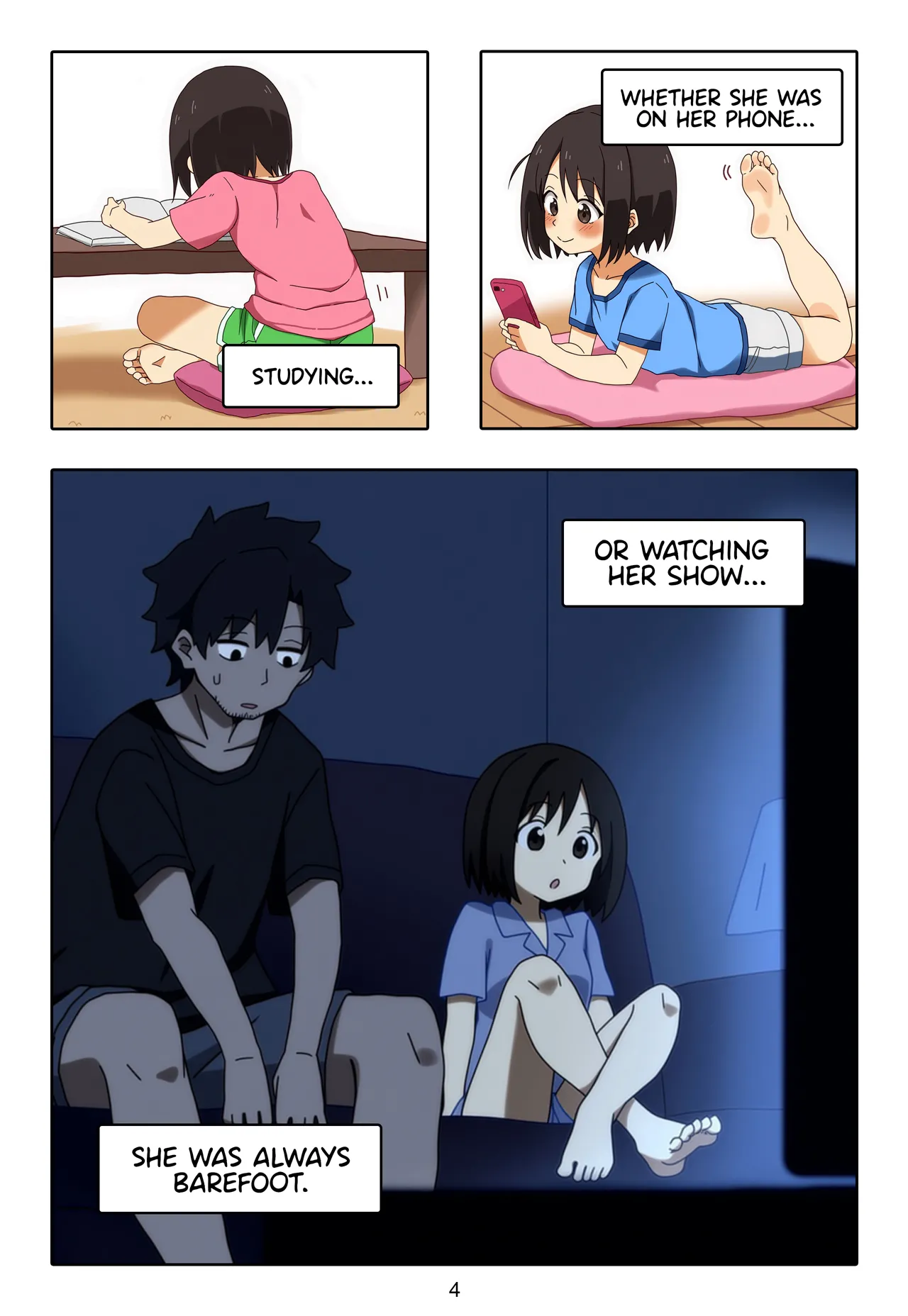 My sister´s perfect feet  Complete page 5 full
