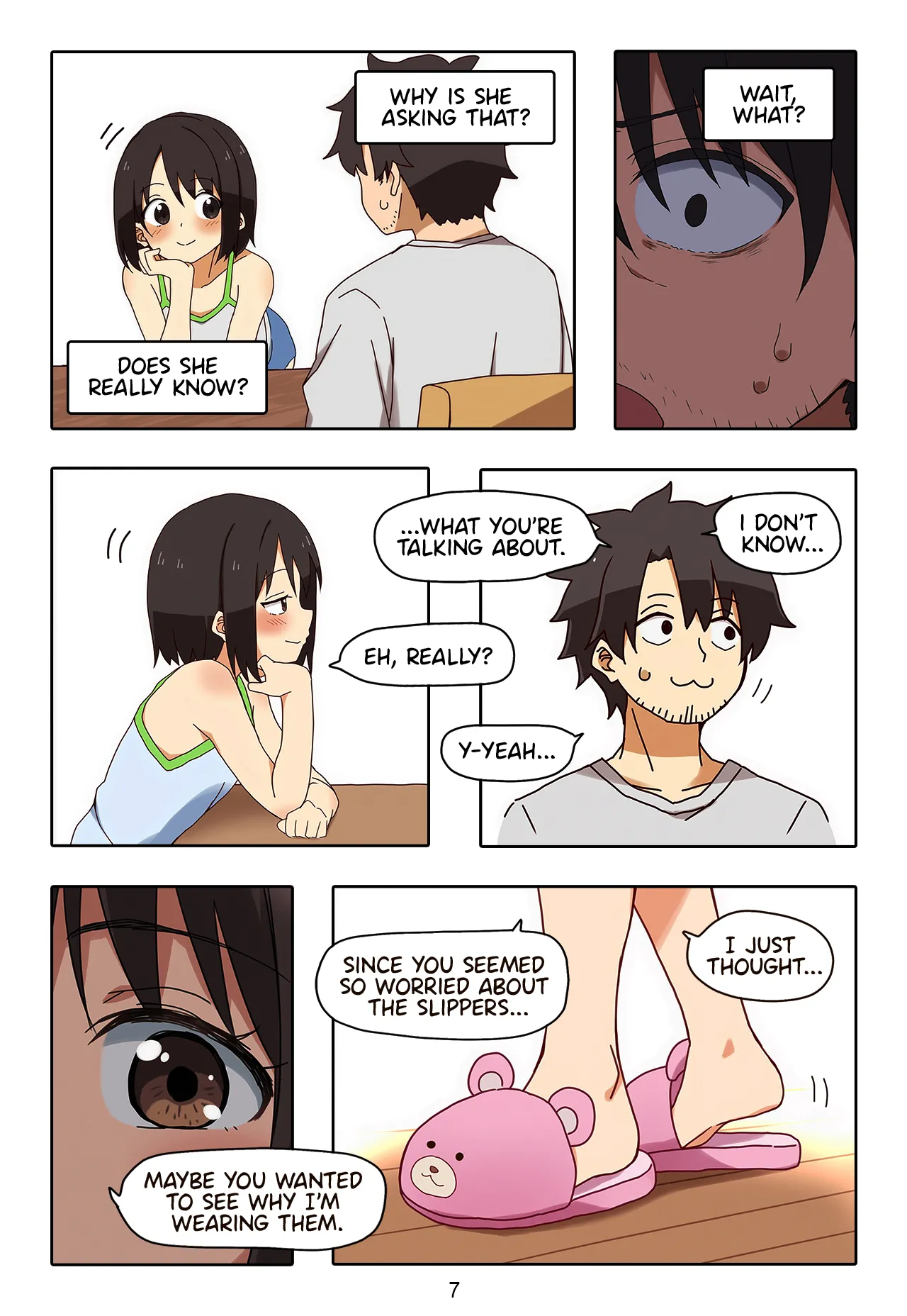 My sister´s perfect feet  Complete page 8 full