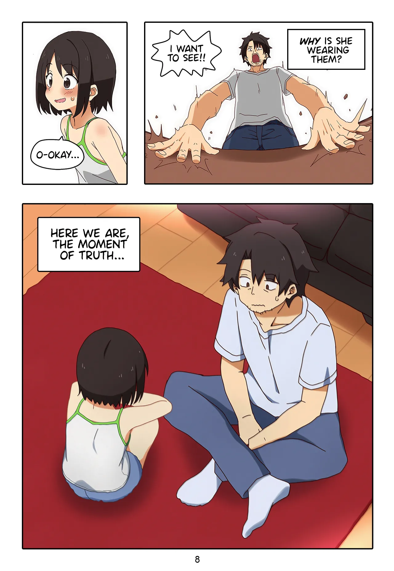 My sister´s perfect feet  Complete page 9 full