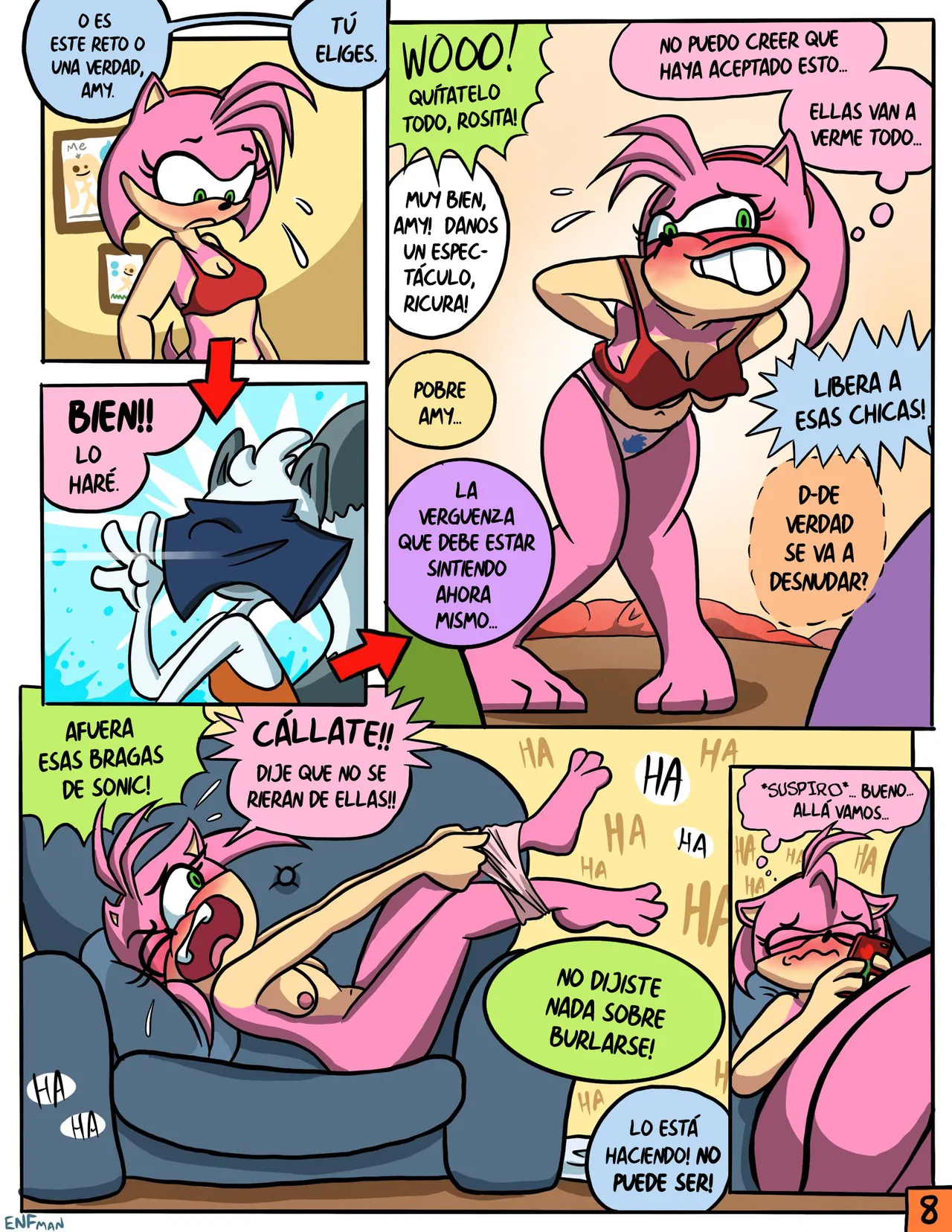 Oops! All Naked! + Páginas Bonus page 9 full