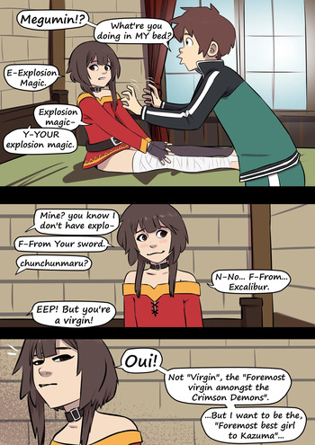 Konosuba EXPLODE IN MEGUMIN cover