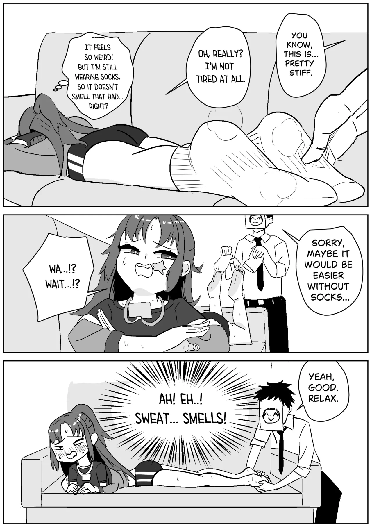 Foot Massage for  Yuuka page 2 full