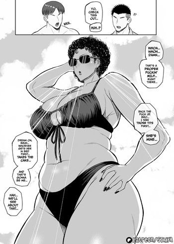 Mommy at beach cover