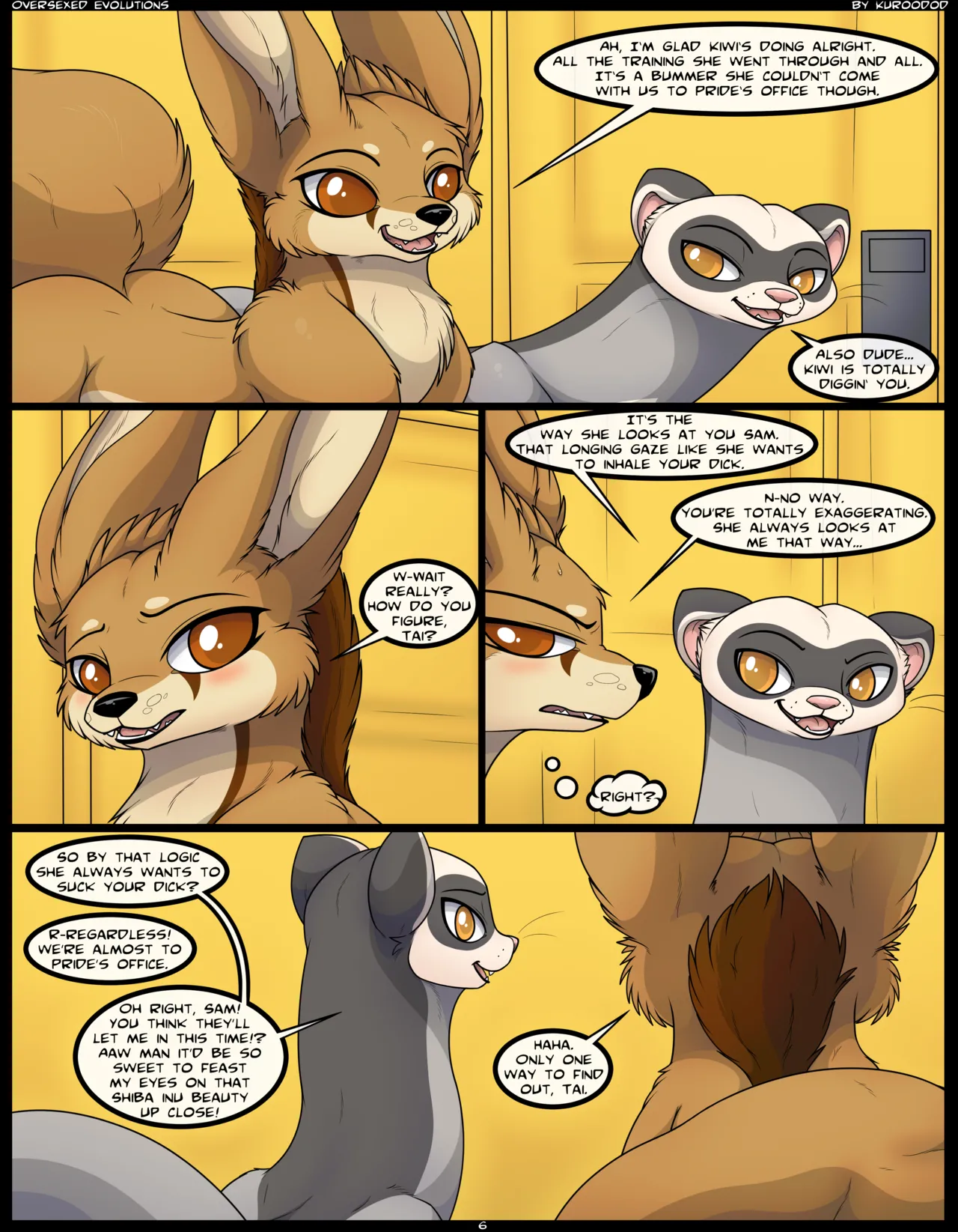 Oversexed Evolutions Volume 1 page 6 full