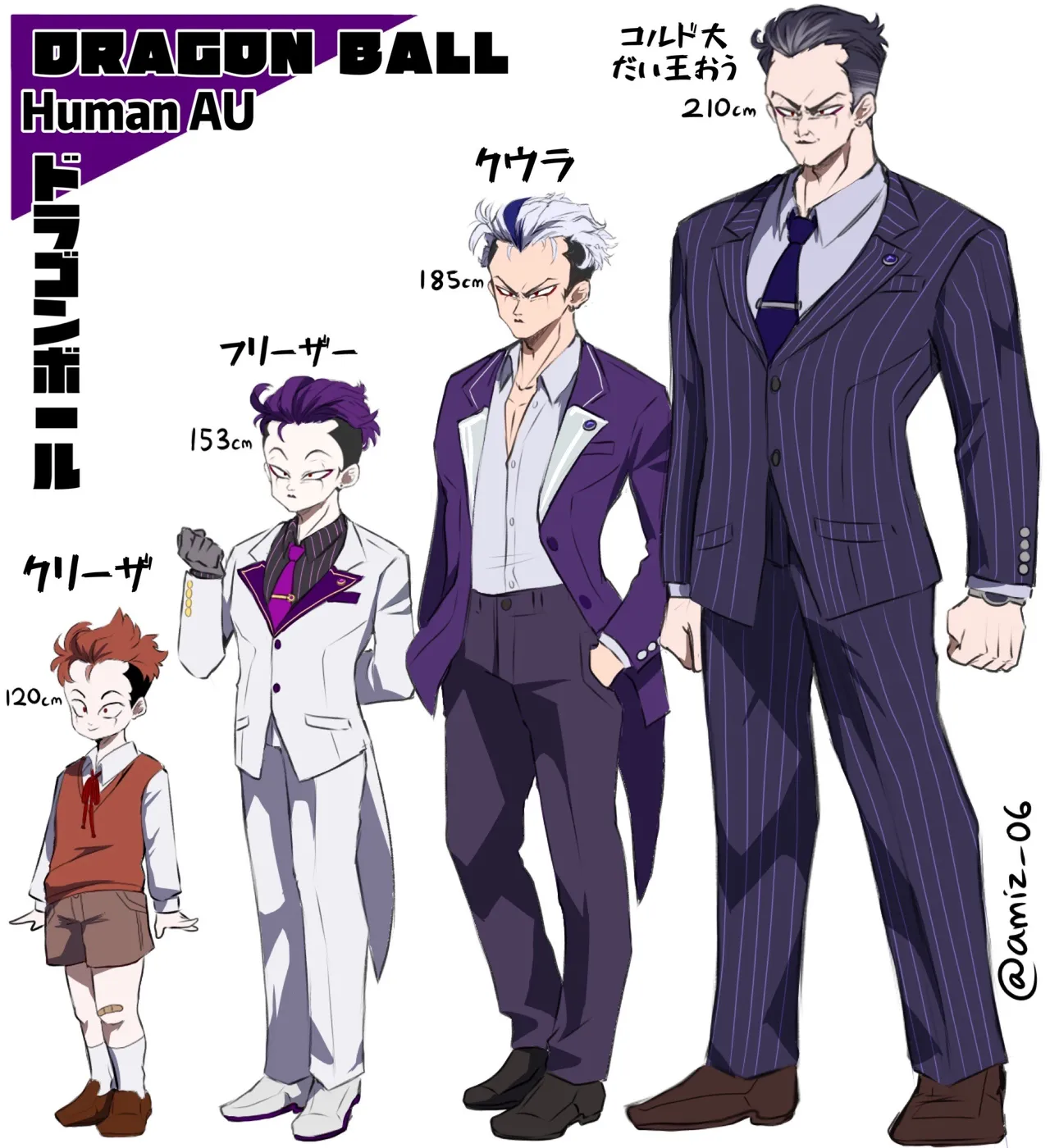 Dragon Ball human AU page 2 full