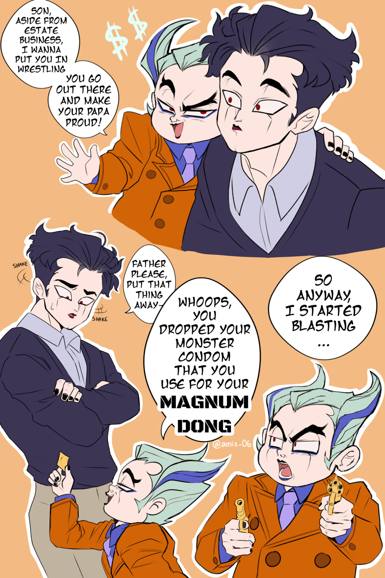 Dragon Ball human AU page 3 full